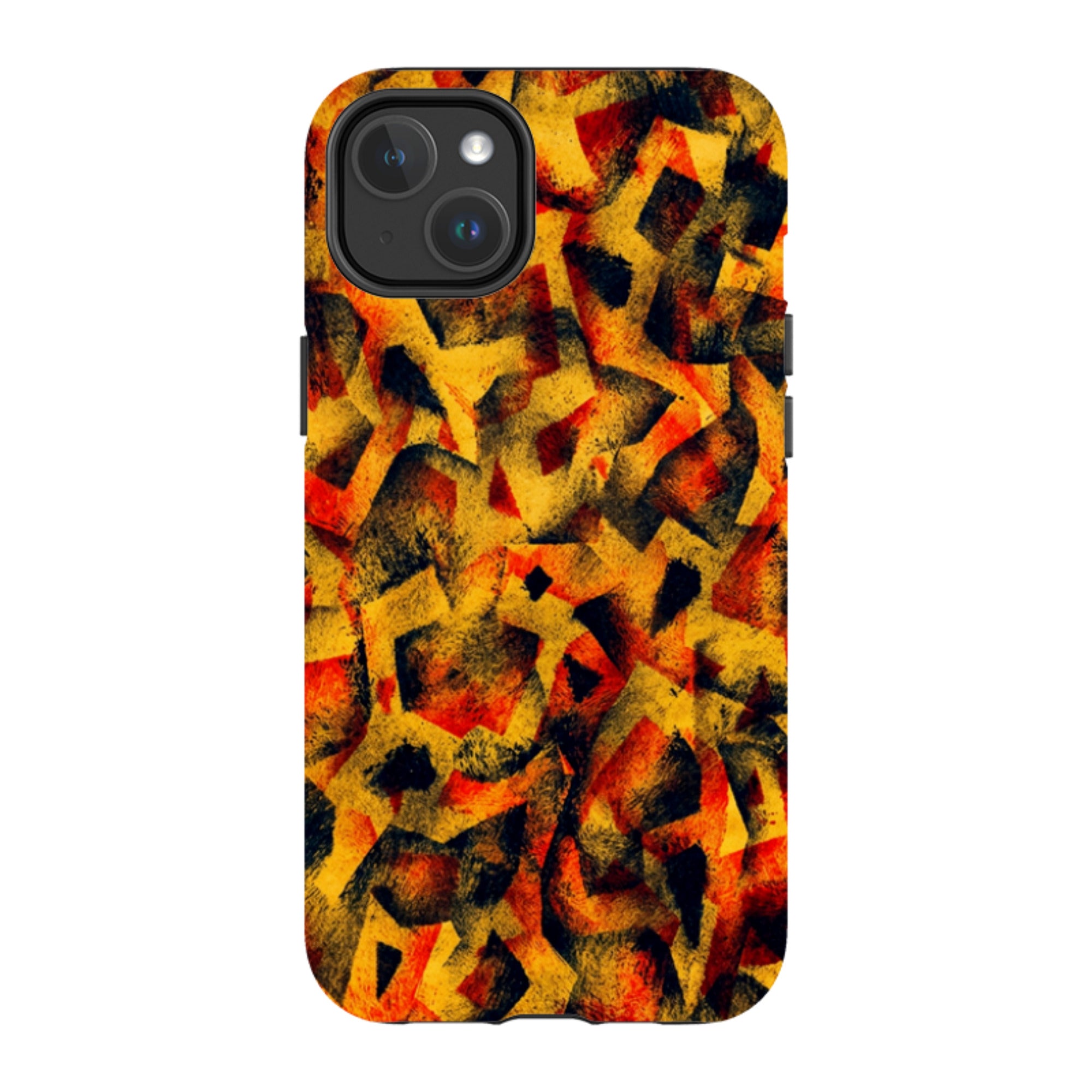 iPhone MagSafe Tough Case - Abstract Cubism