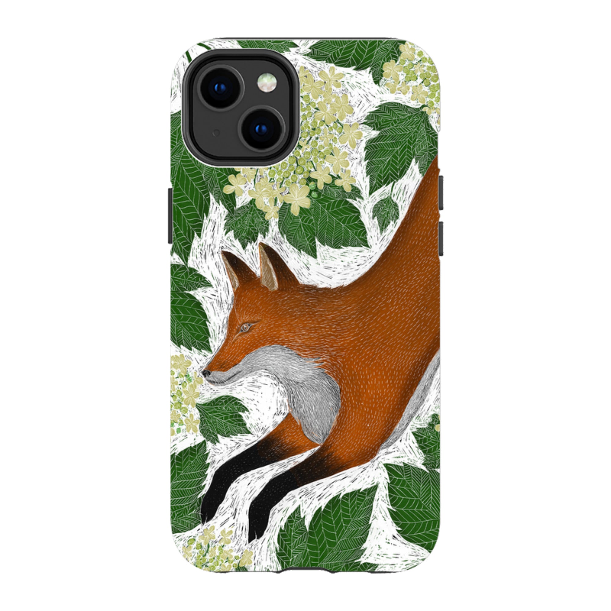 iPhone Tough Case - Fox By Catherine Rowe