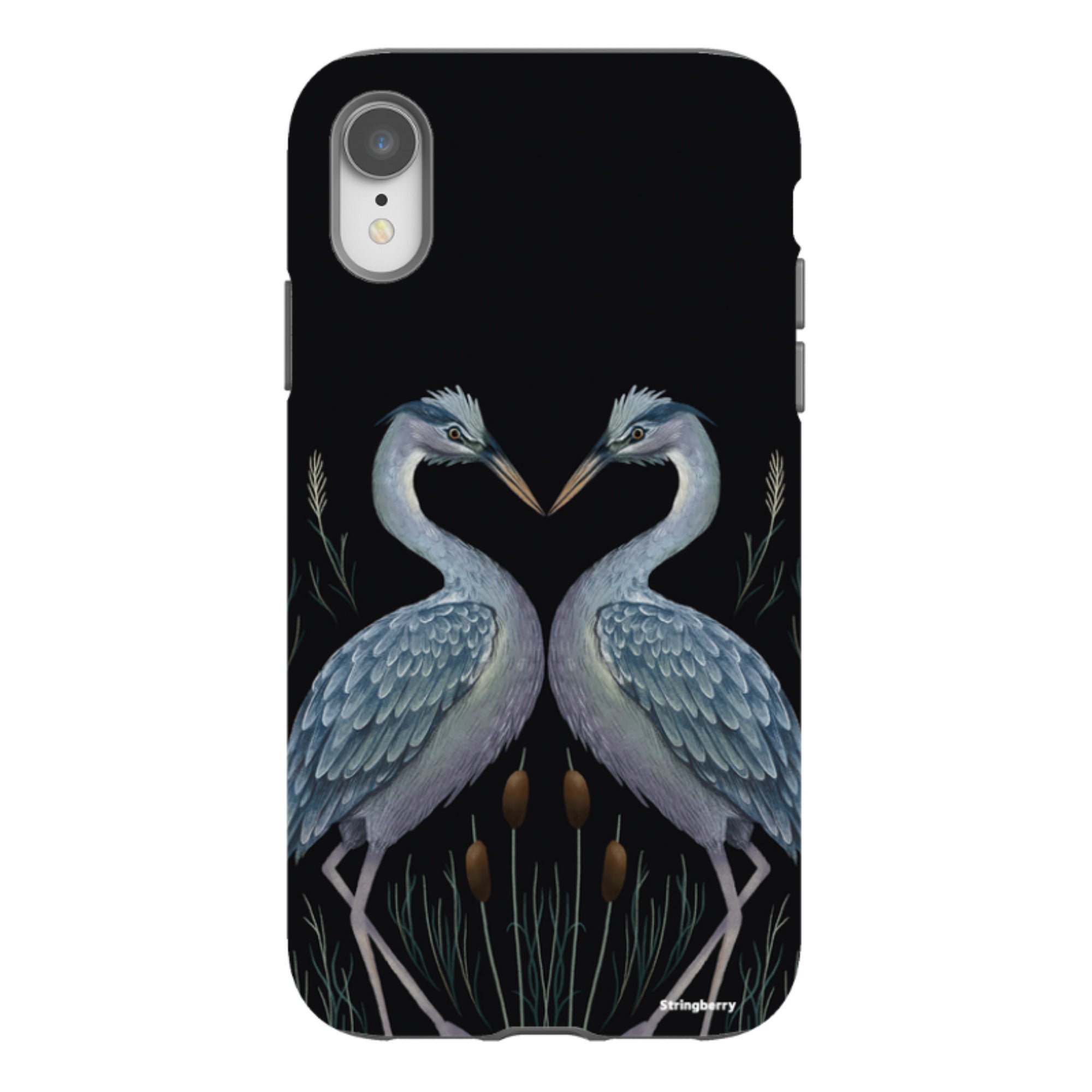iPhone Tough Case - Heron Pair By Anna Stead
