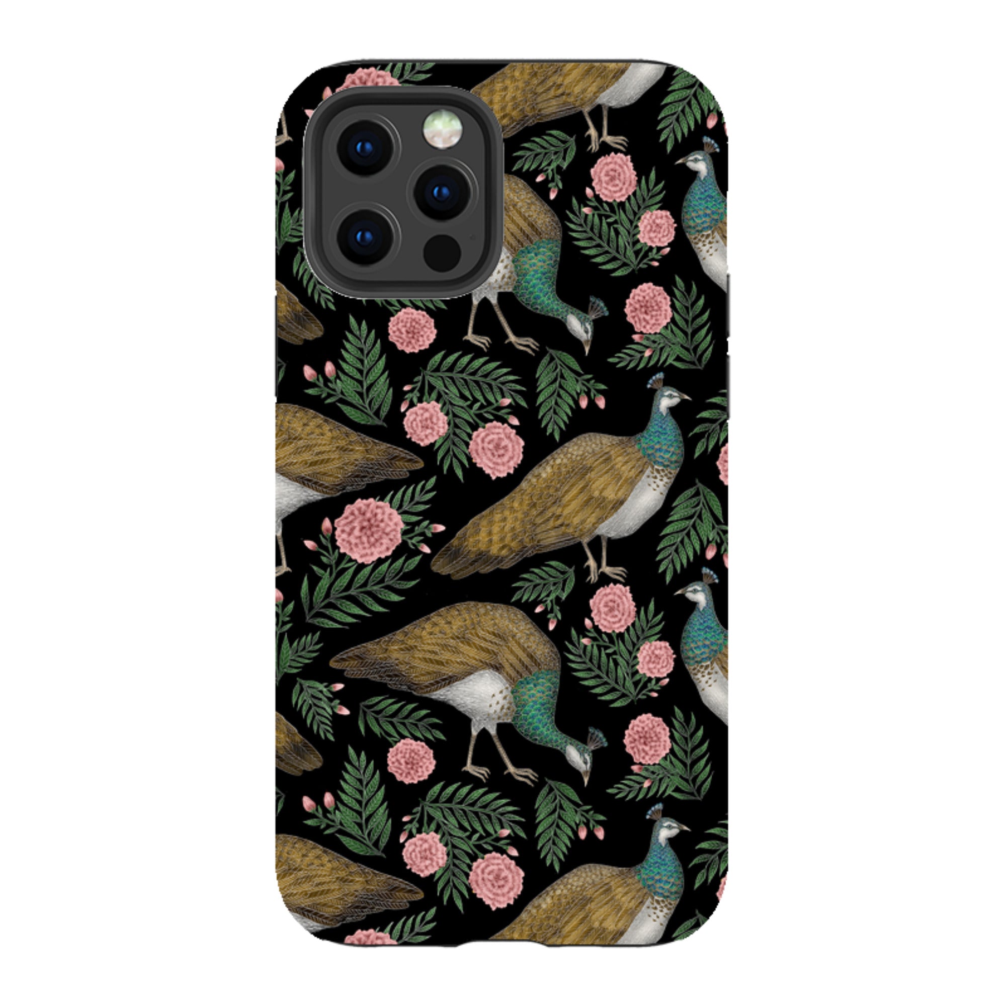 iPhone Tough Case - Peahen By Catherine Rowe