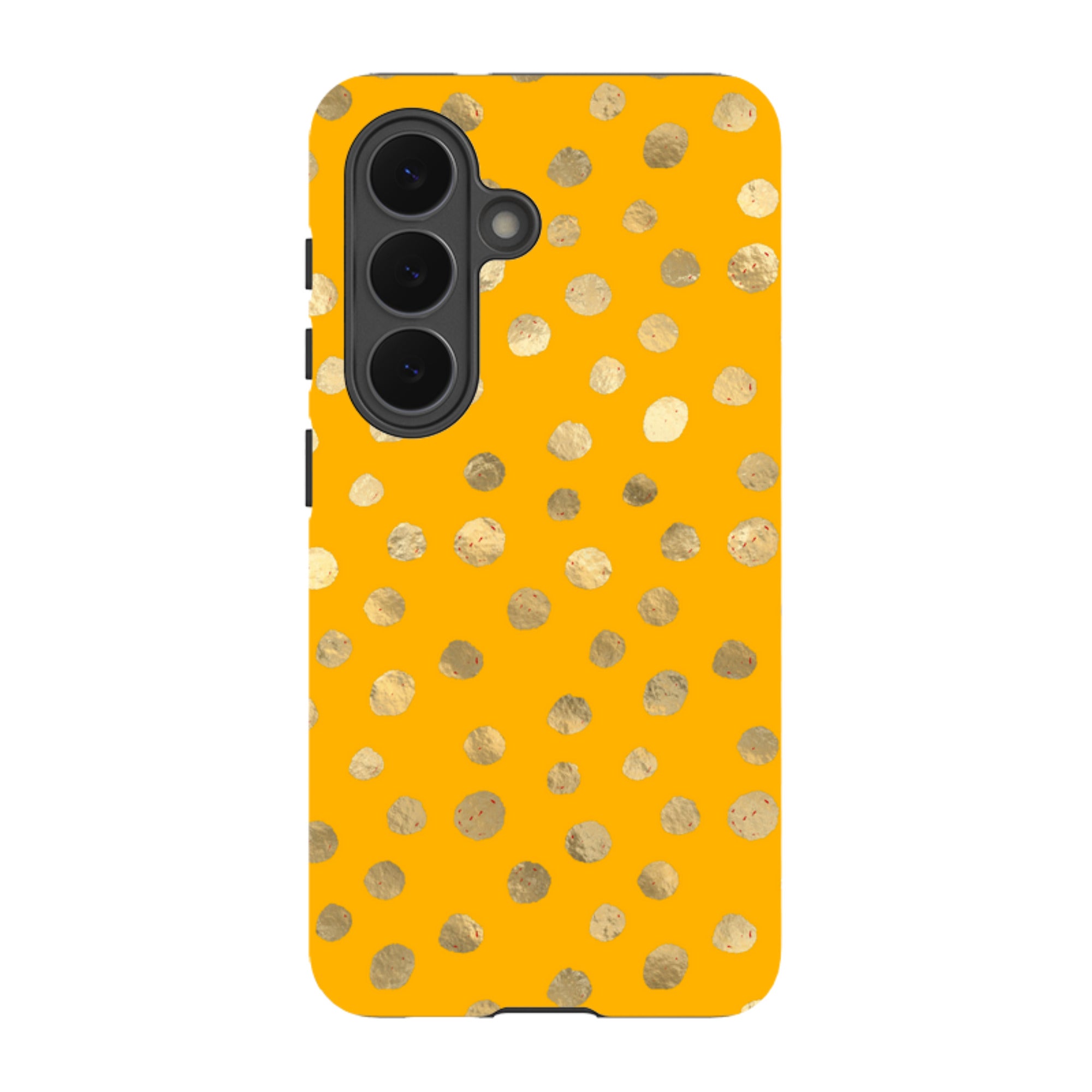 Samsung Tough Case - Honey and Gold Dots