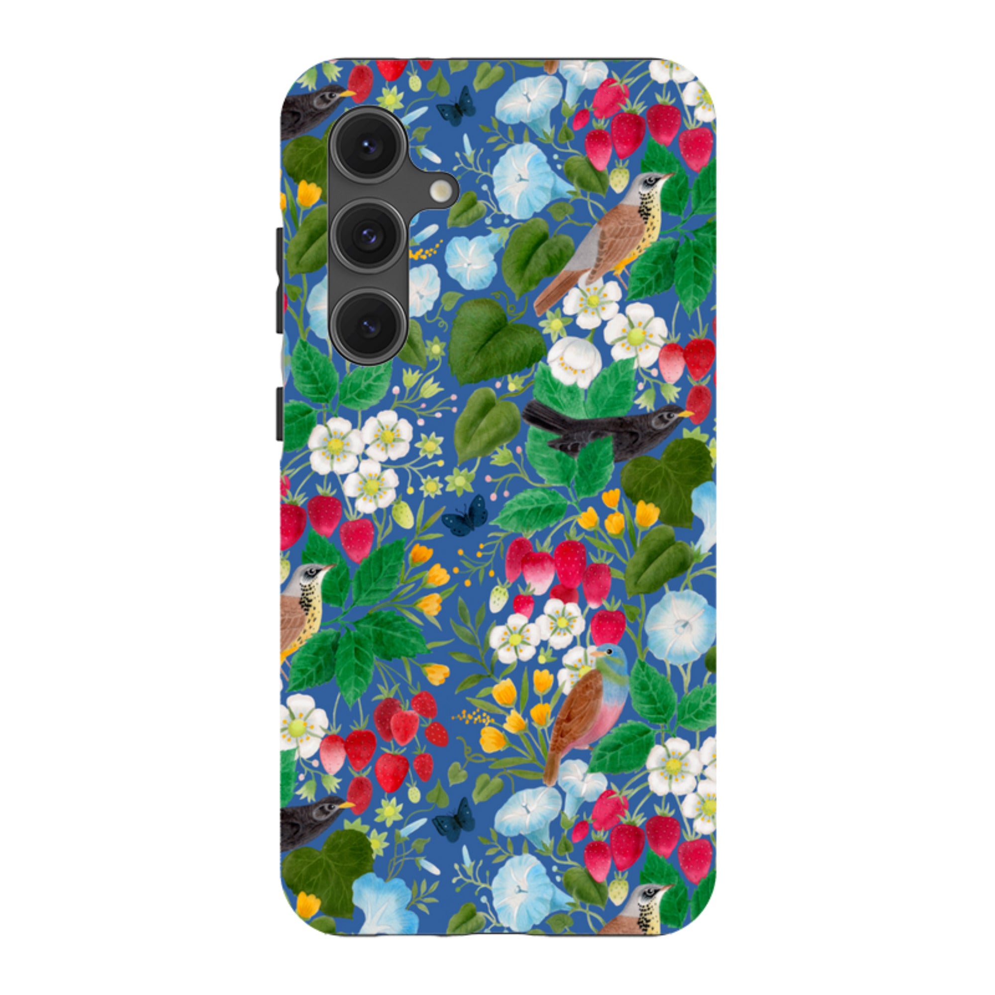 Samsung Tough  Case - Strawberry Thief By Bex Parkin