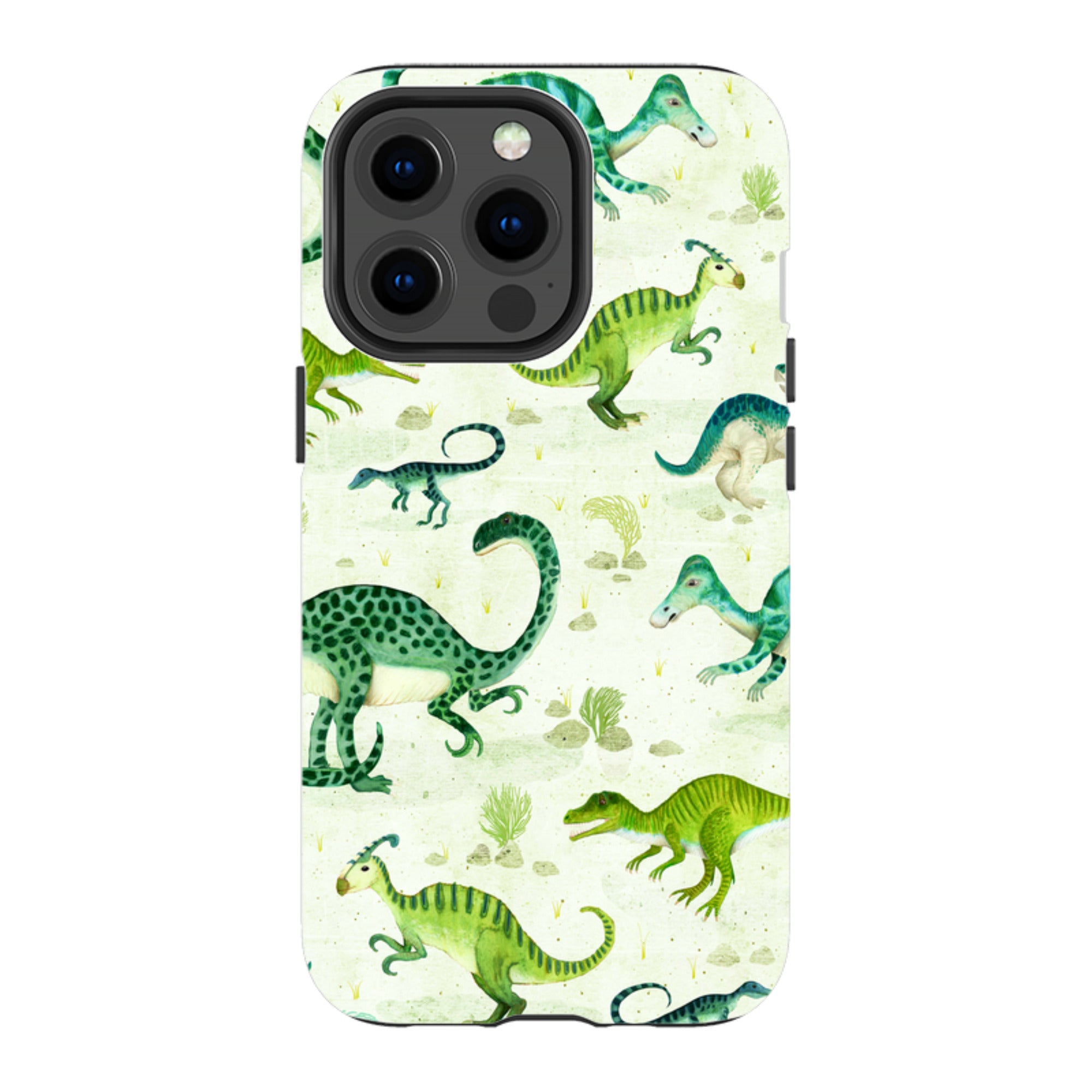 iPhone MagSafe Tough Case - Dinoland By Katherine Quinn