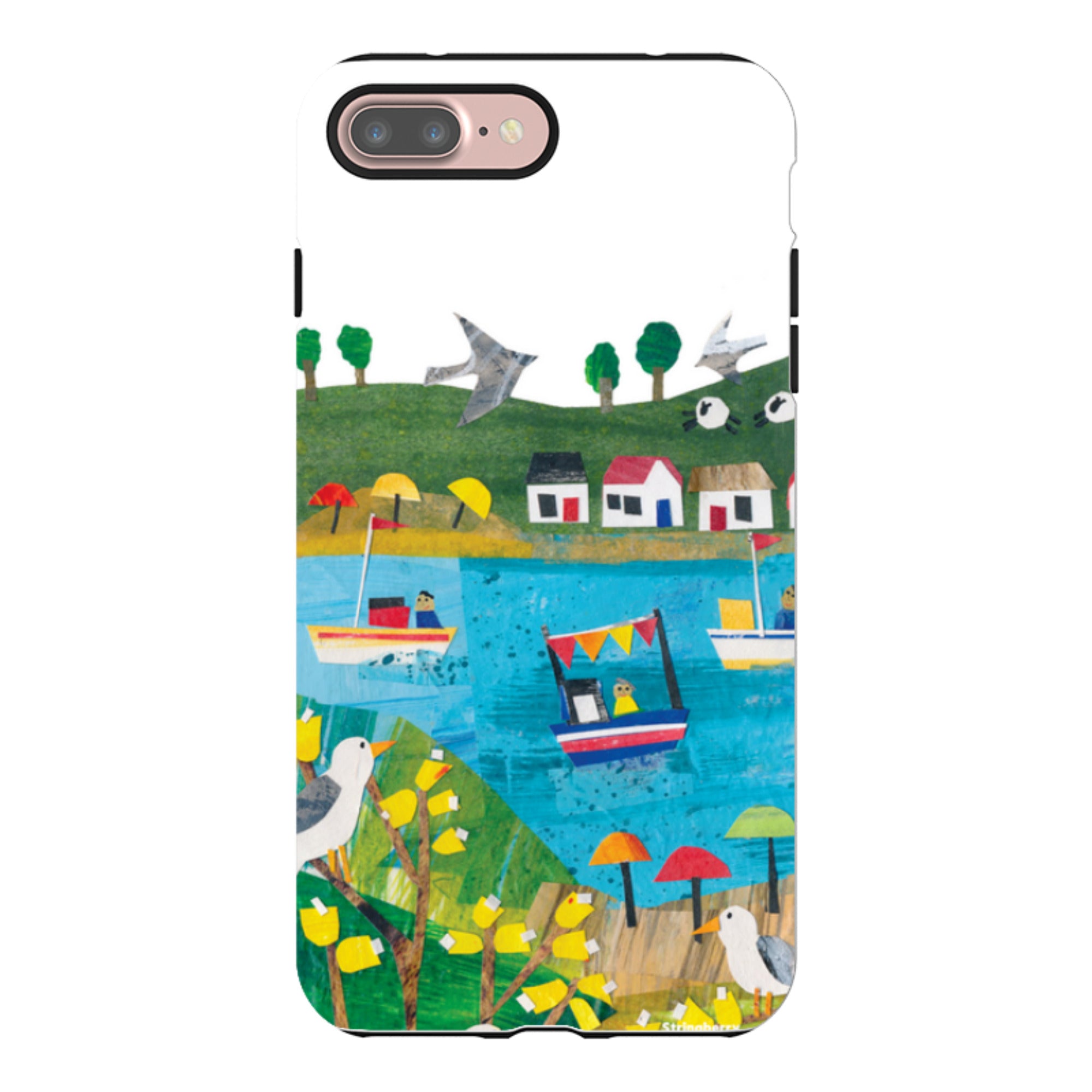 iPhone Tough Case - Countryscape VI By Tracey English
