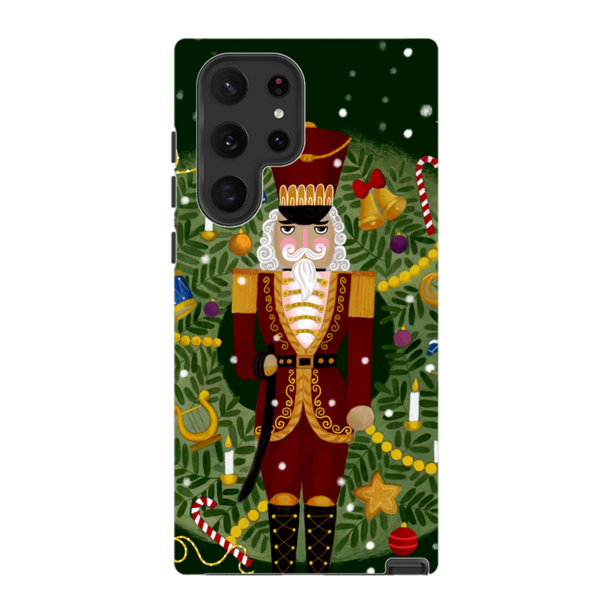 Samsung Tough Case - Red Nutcracker By Bex Parkin