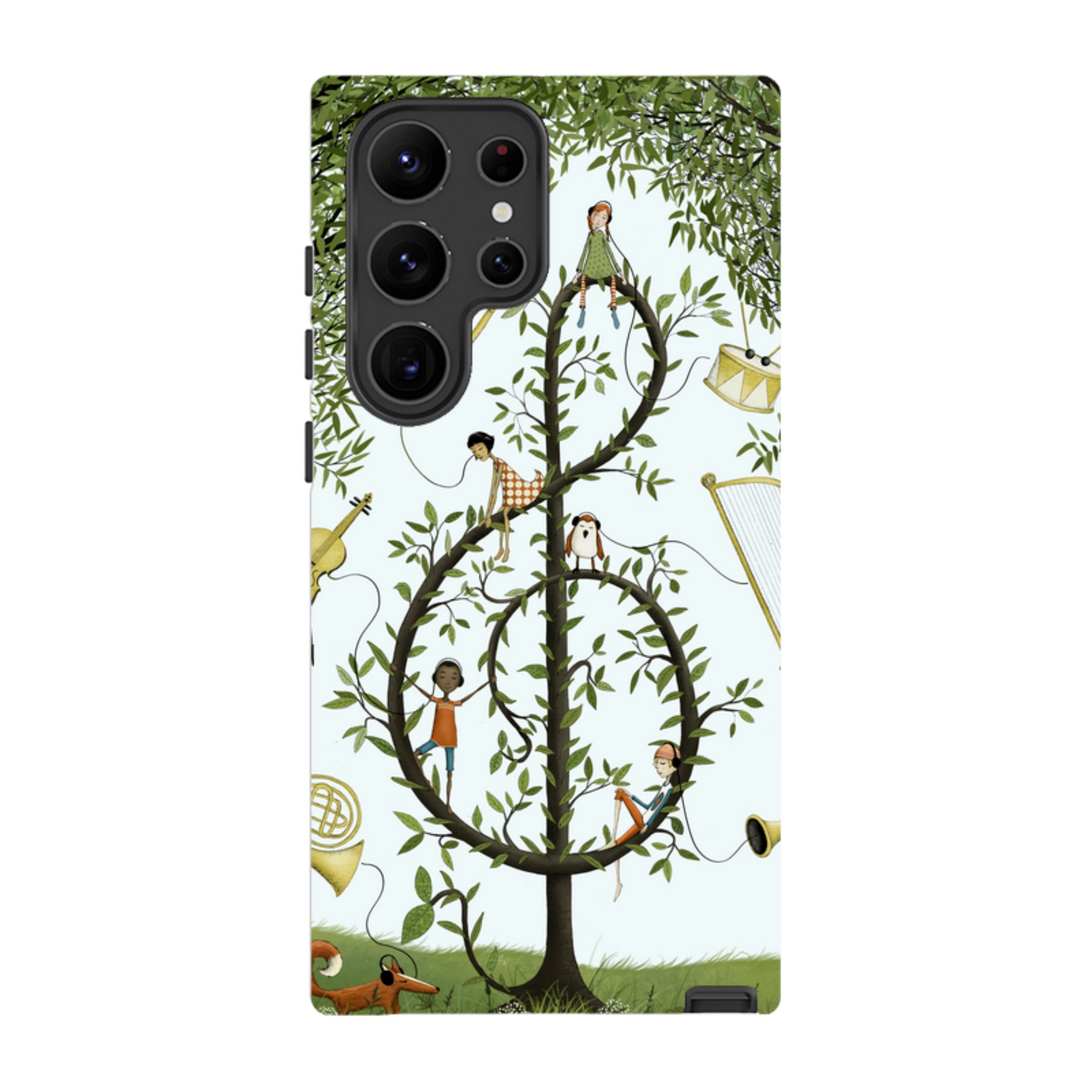 Samsung Tough Case - Music Tree By Maja Lindberg