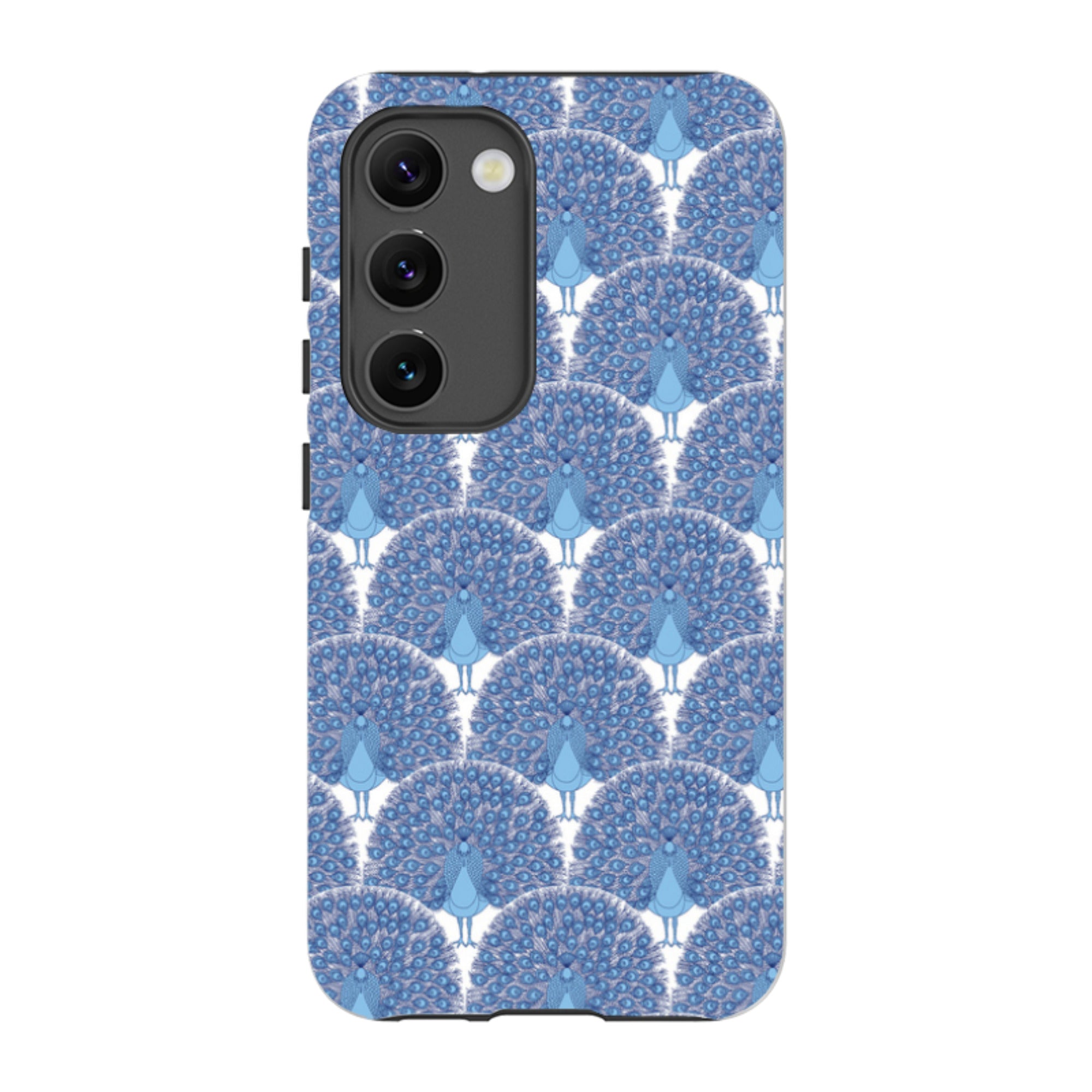 Samsung Tough Case - Peacock Blue By Natalie Pedetti Prack