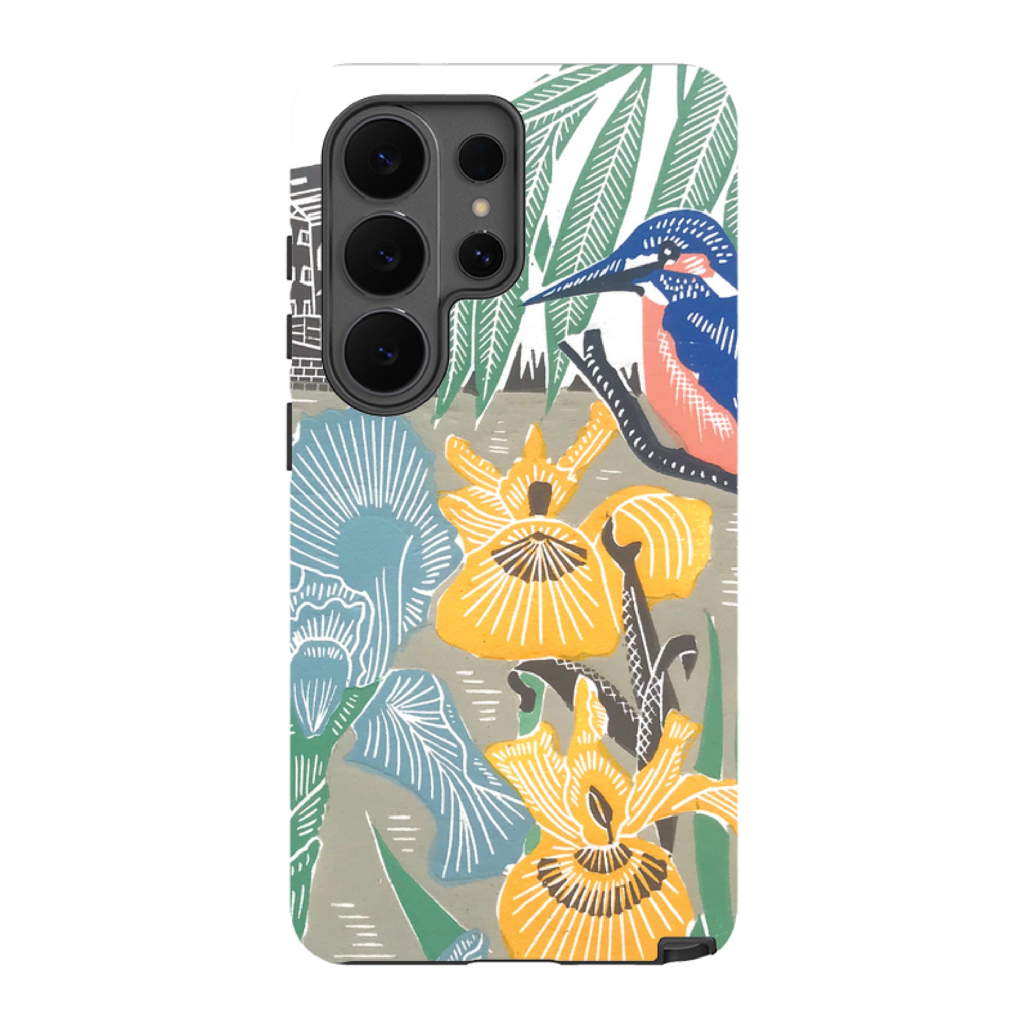 Samsung Tough Case - KIngfisher At The Mill By Kate Heiss