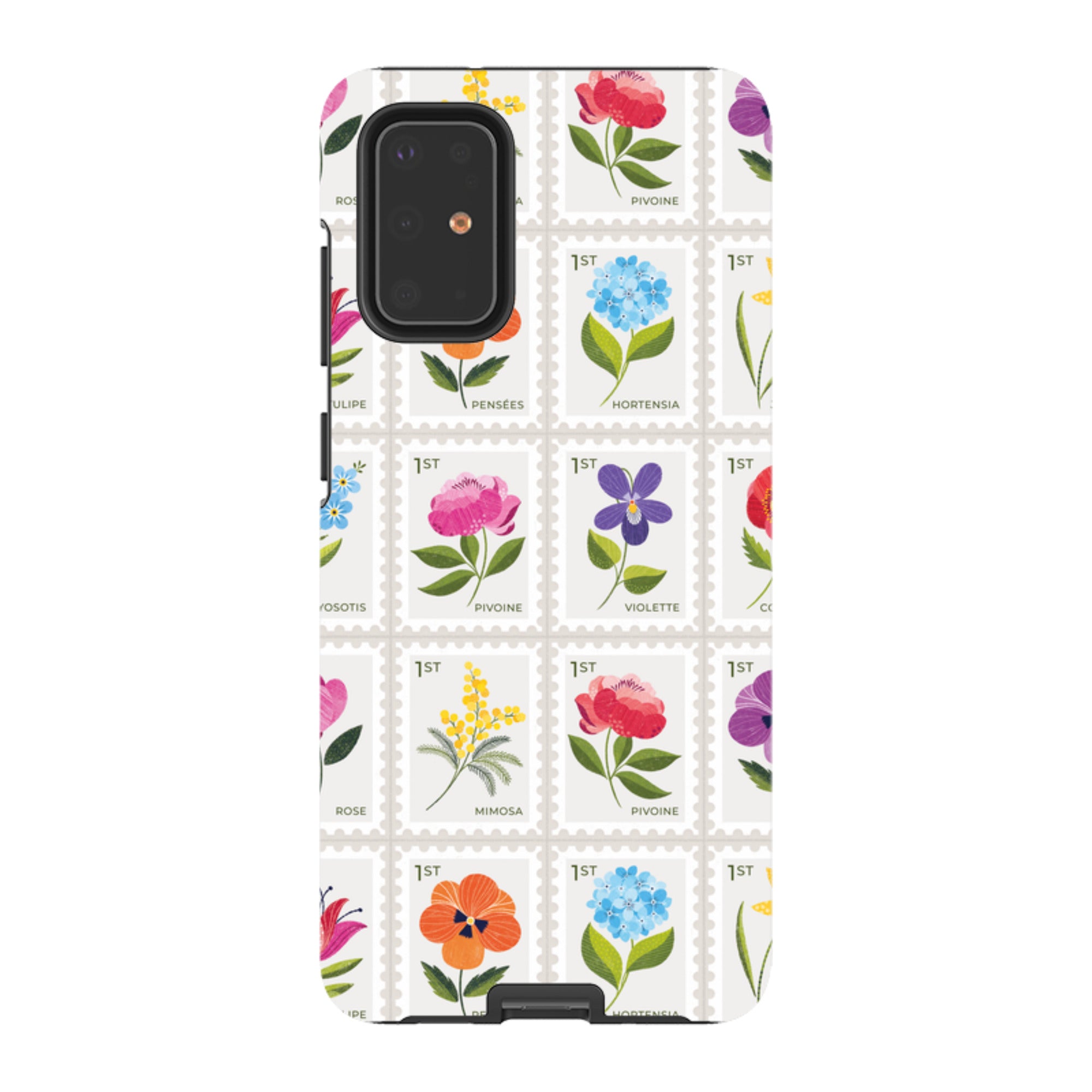 Samsung Tough Case - Floral Postage Stamps By Ali Brookes