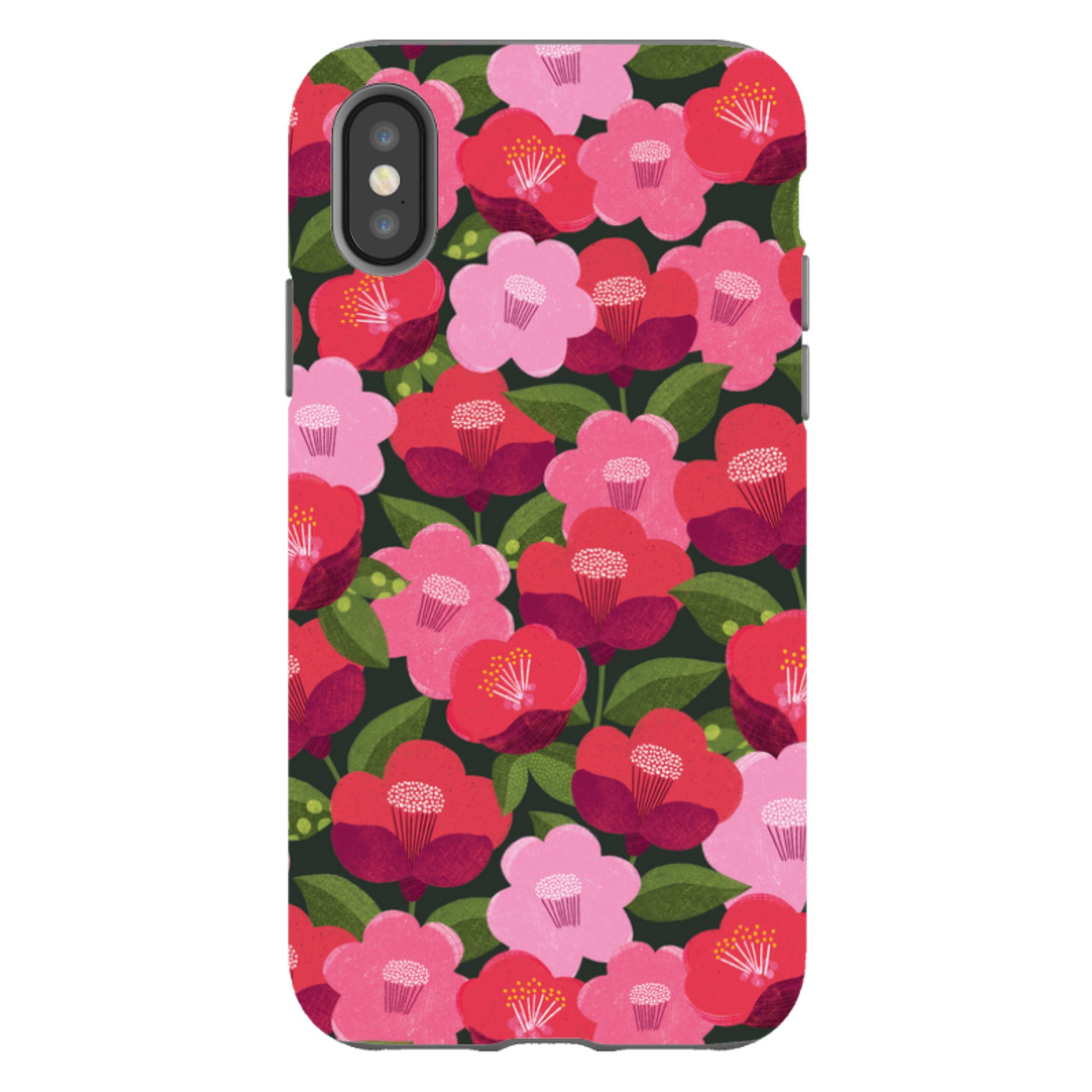 iPhone Tough Case - Camellia II By Ali Brookes