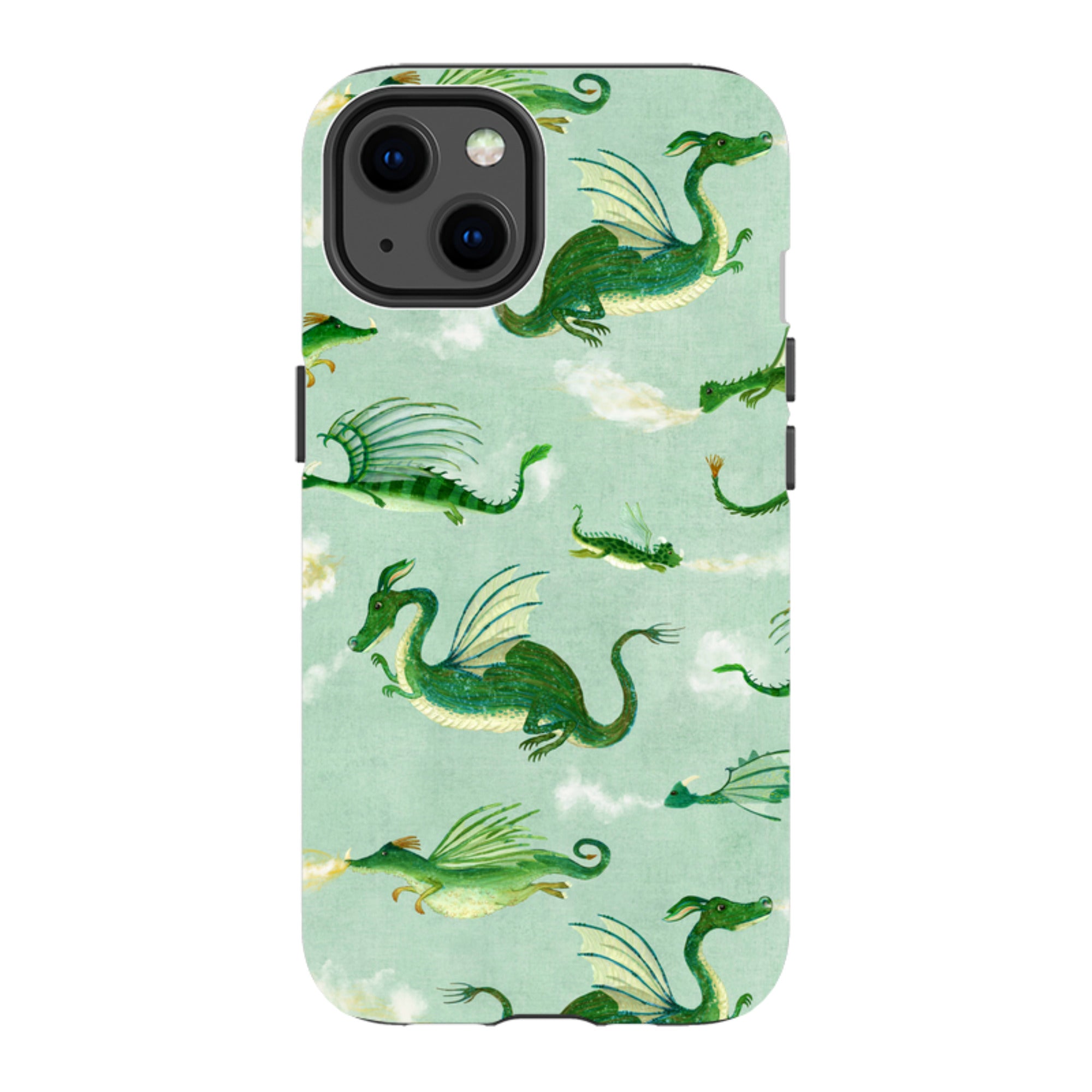 iPhone Tough Case - Dragons By Katherine Quinn
