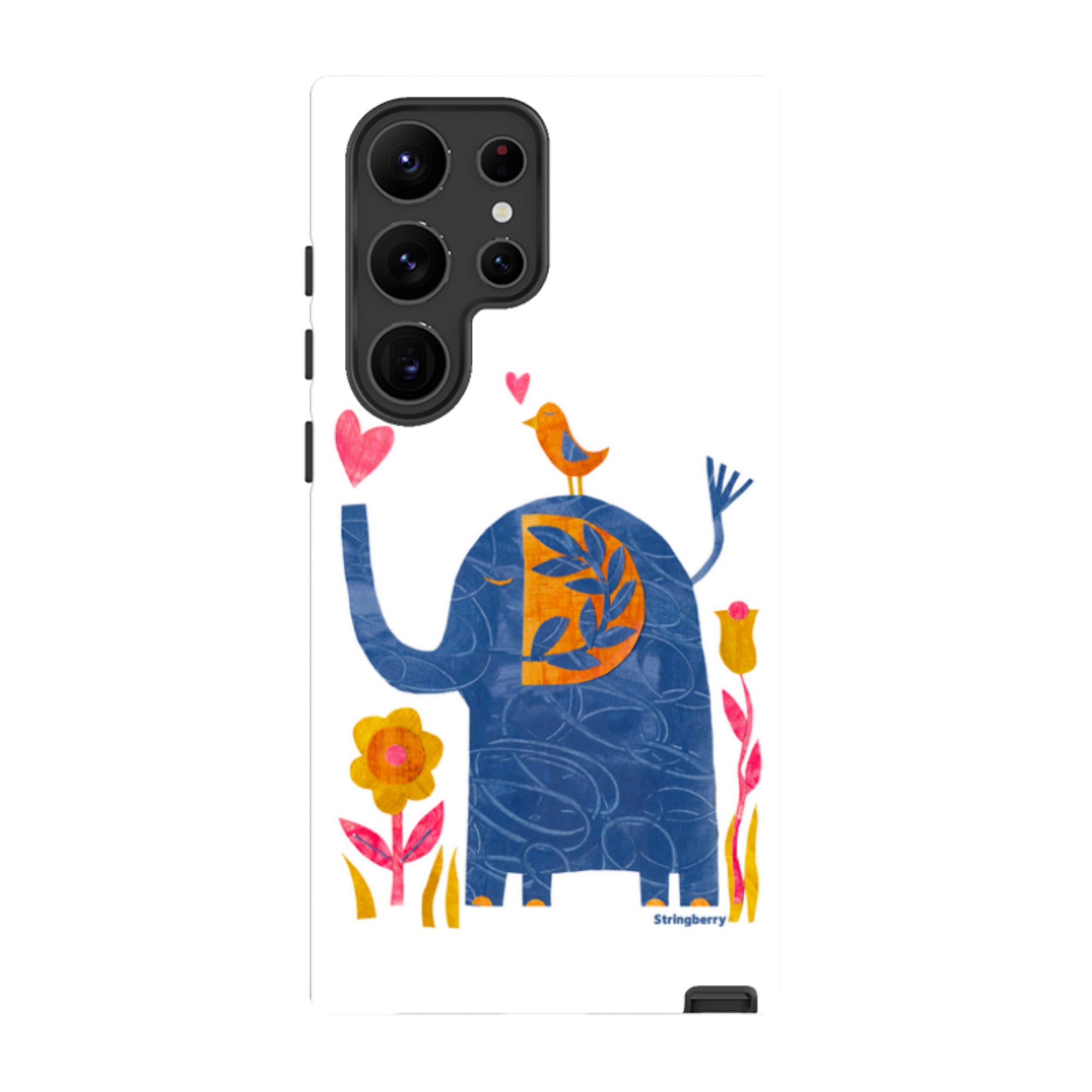 Samsung Tough Case - Elephant In Love By Tracey English