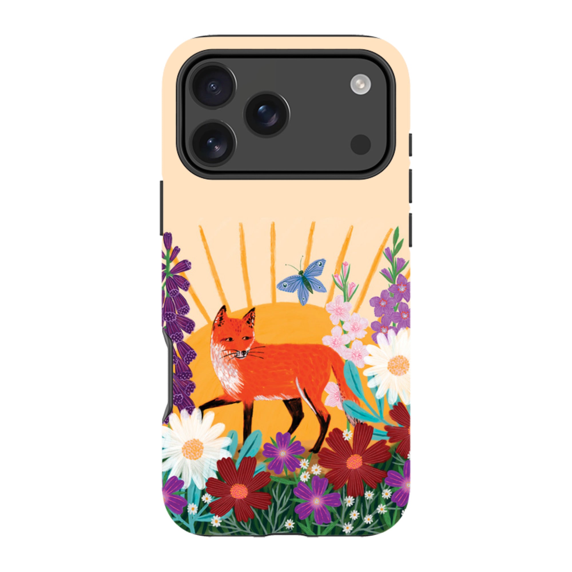 iPhone Tough Case - Summer Fox By Lee Foster Wilson