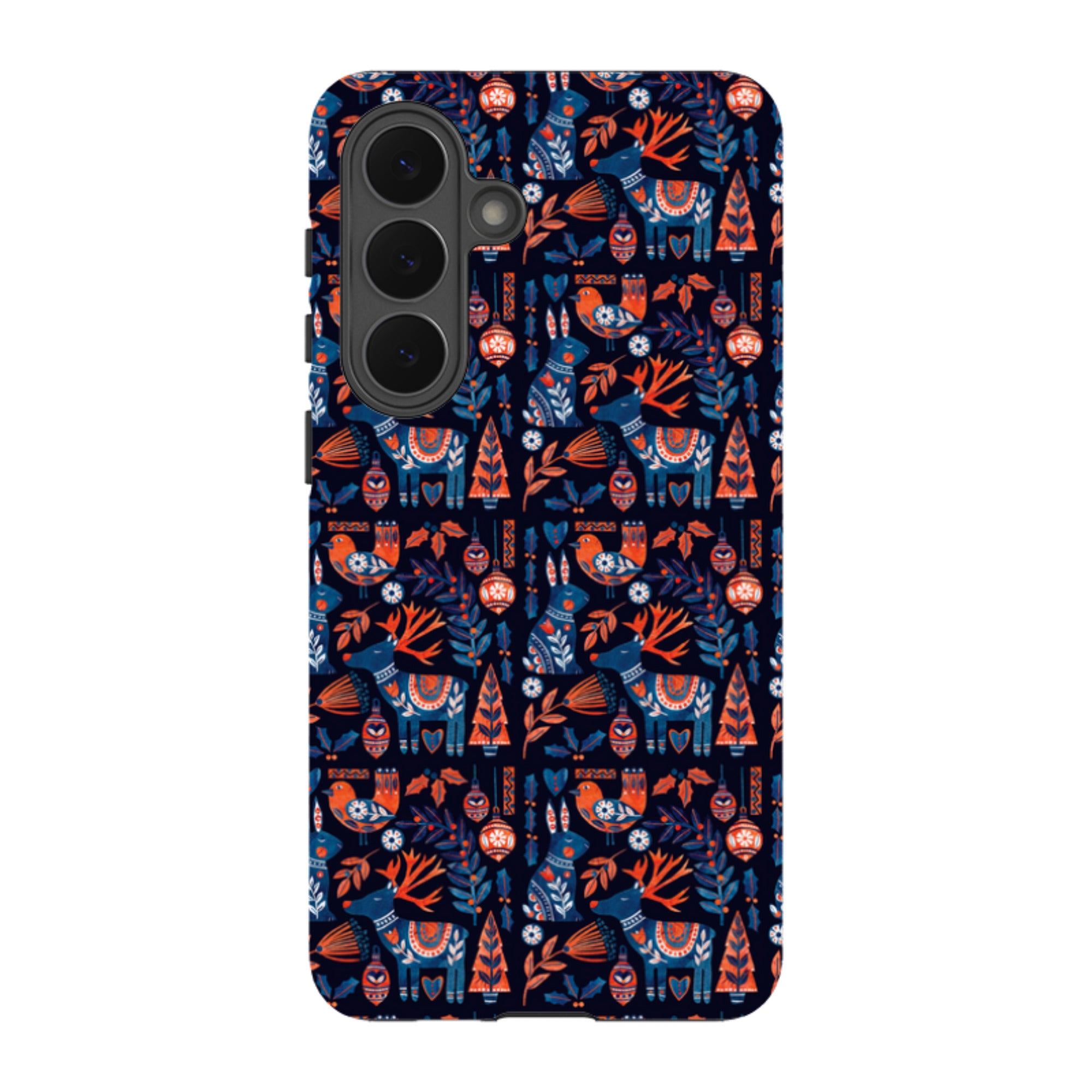 Samsung Tough Case - Scandi Animals Dark By Tracey English