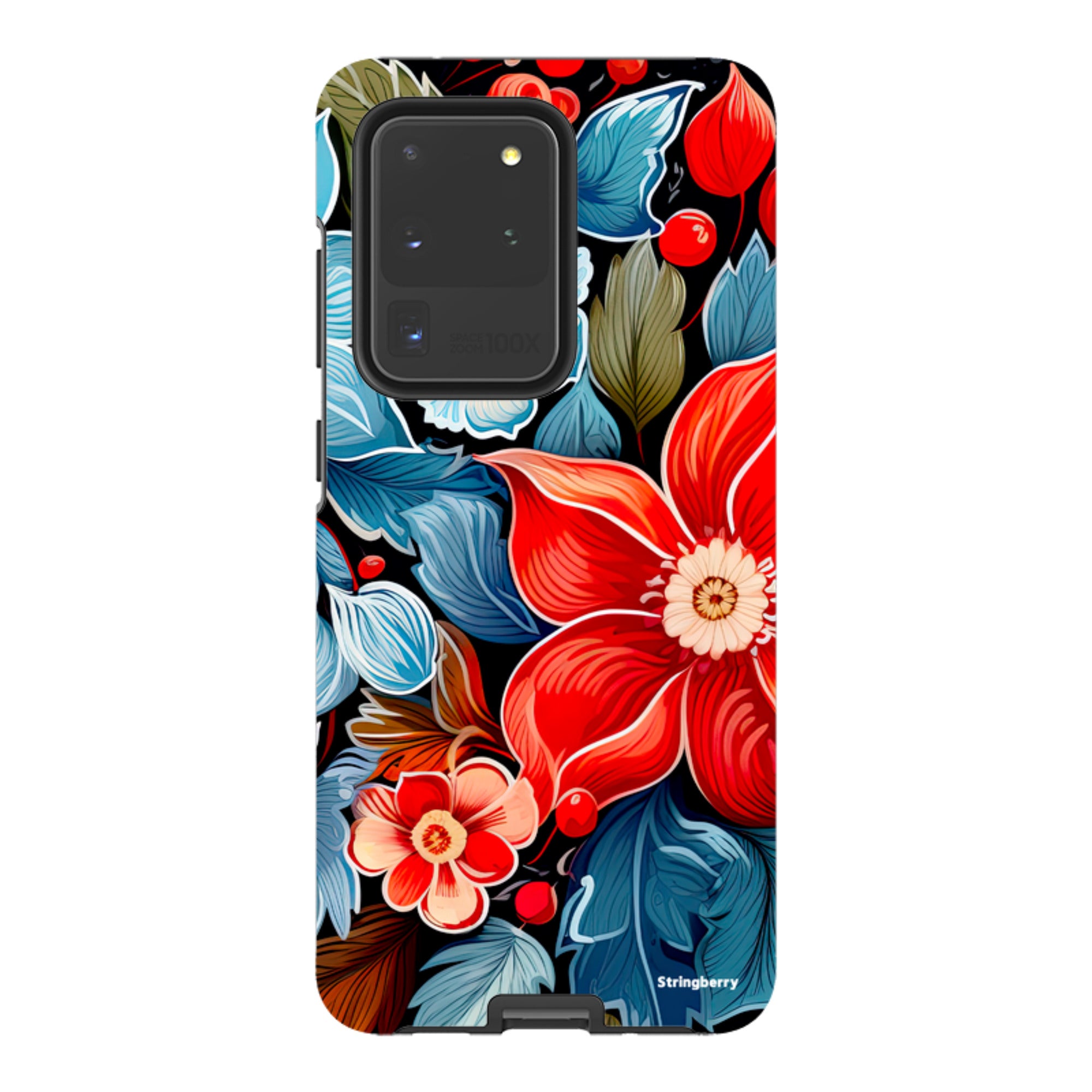 Samsung Tough Case - Red Bells