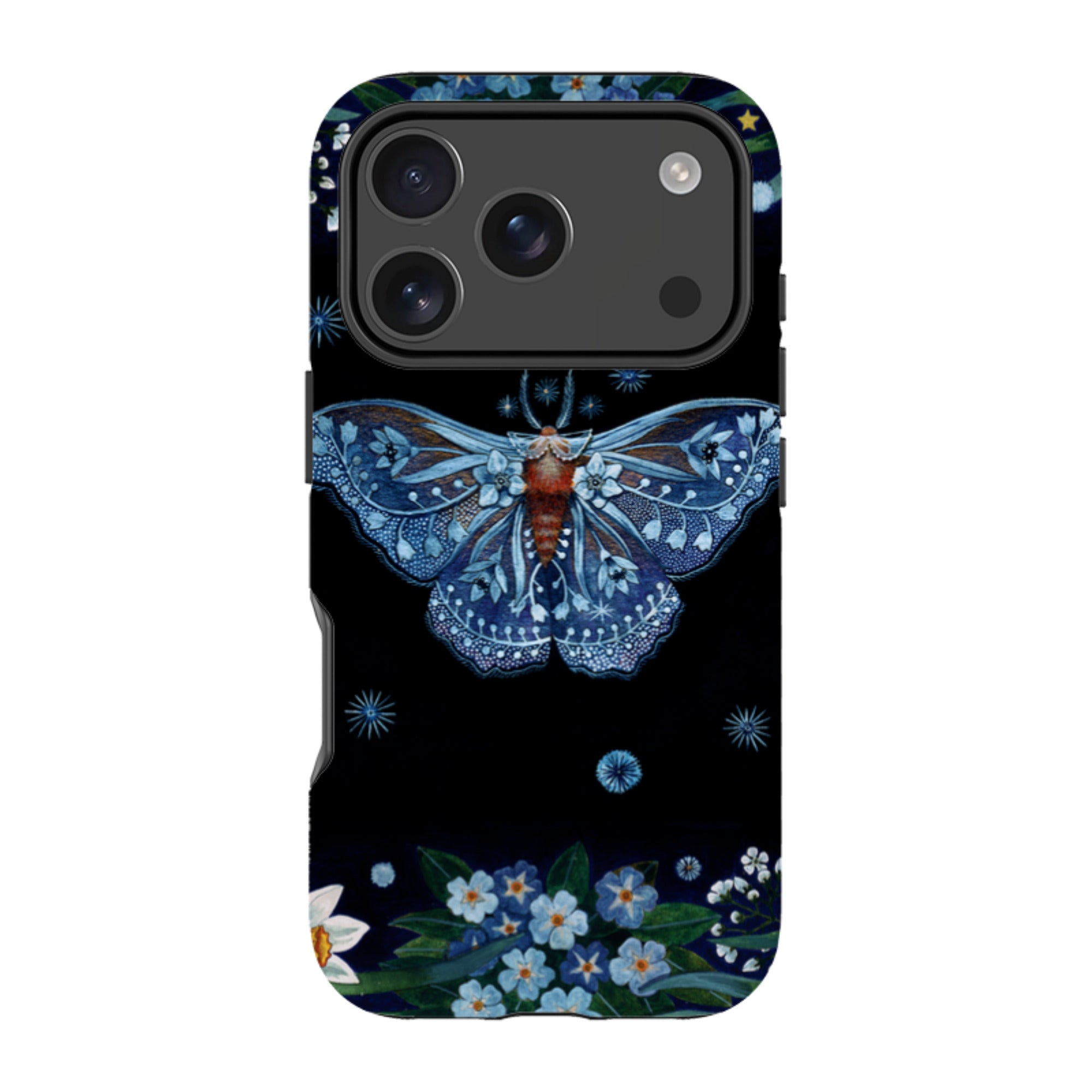 iPhone Tough Case - Night Moth By Maria Matos