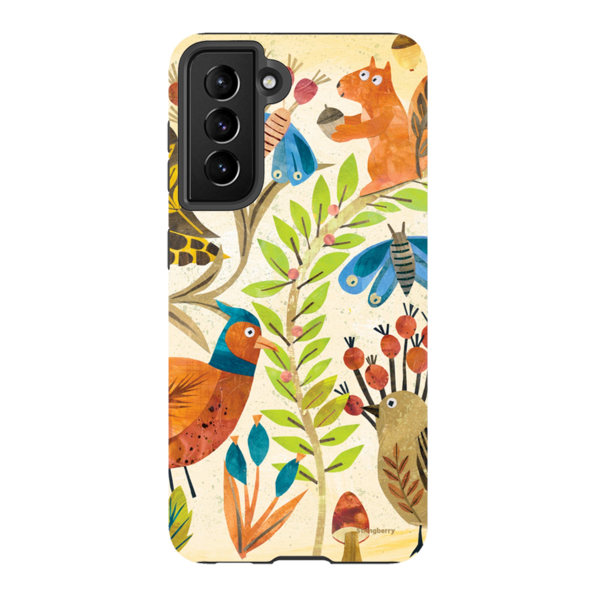 Samsung Tough Case - Woodland Friends By Tracey English