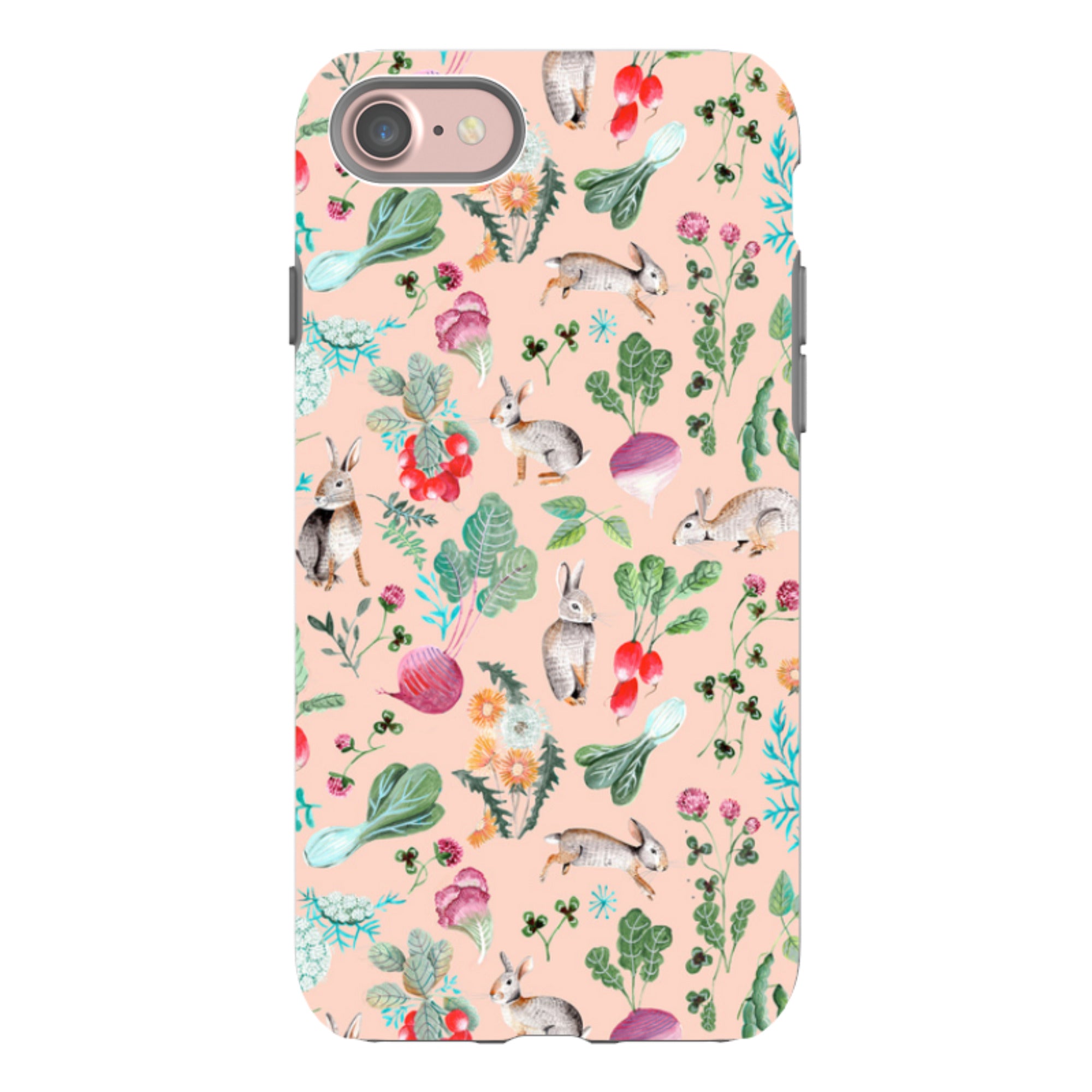 iPhone Tough Case - Rabbits By Caroline Bonne Muller
