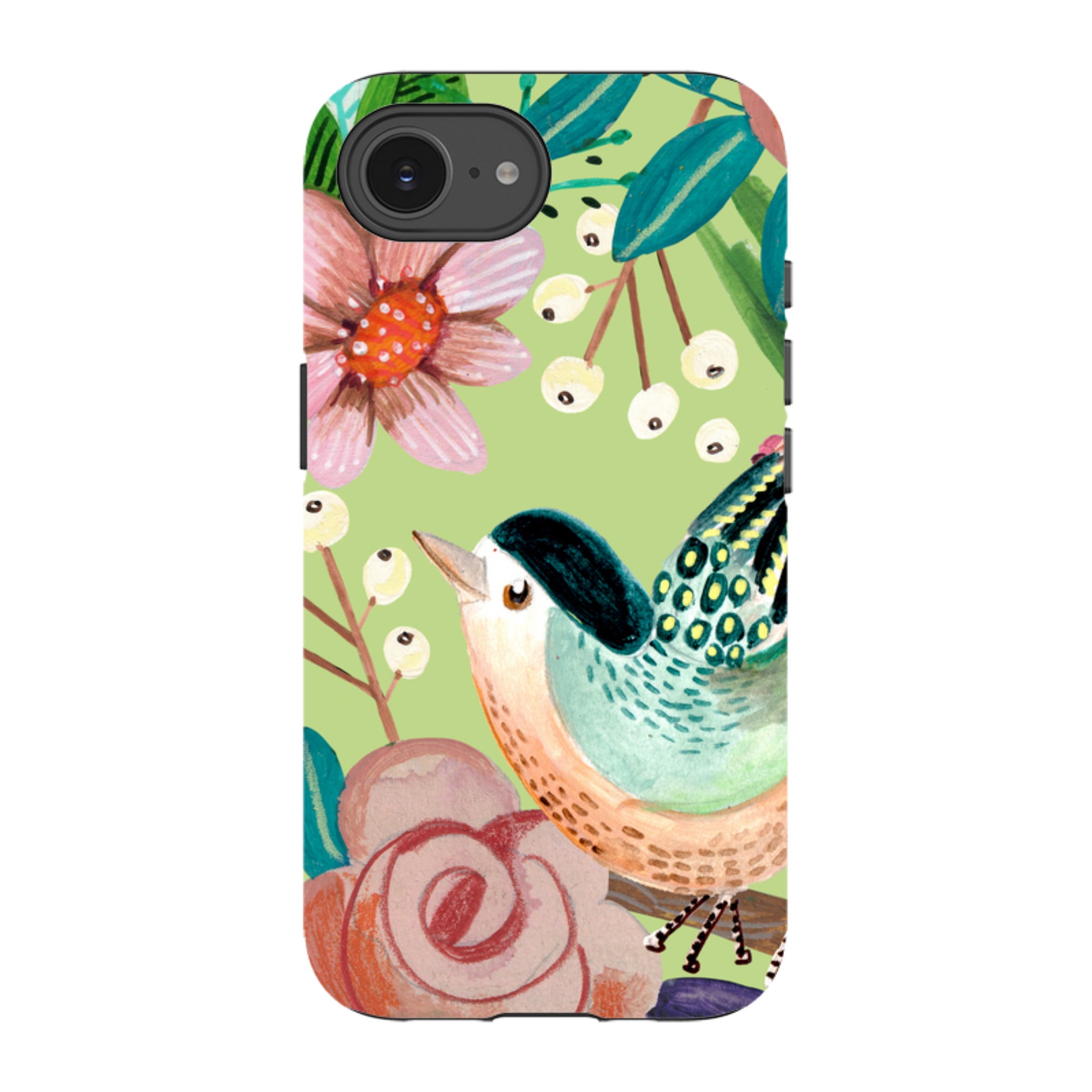 iPhone Tough Case - Bird By Caroline Bonne Muller