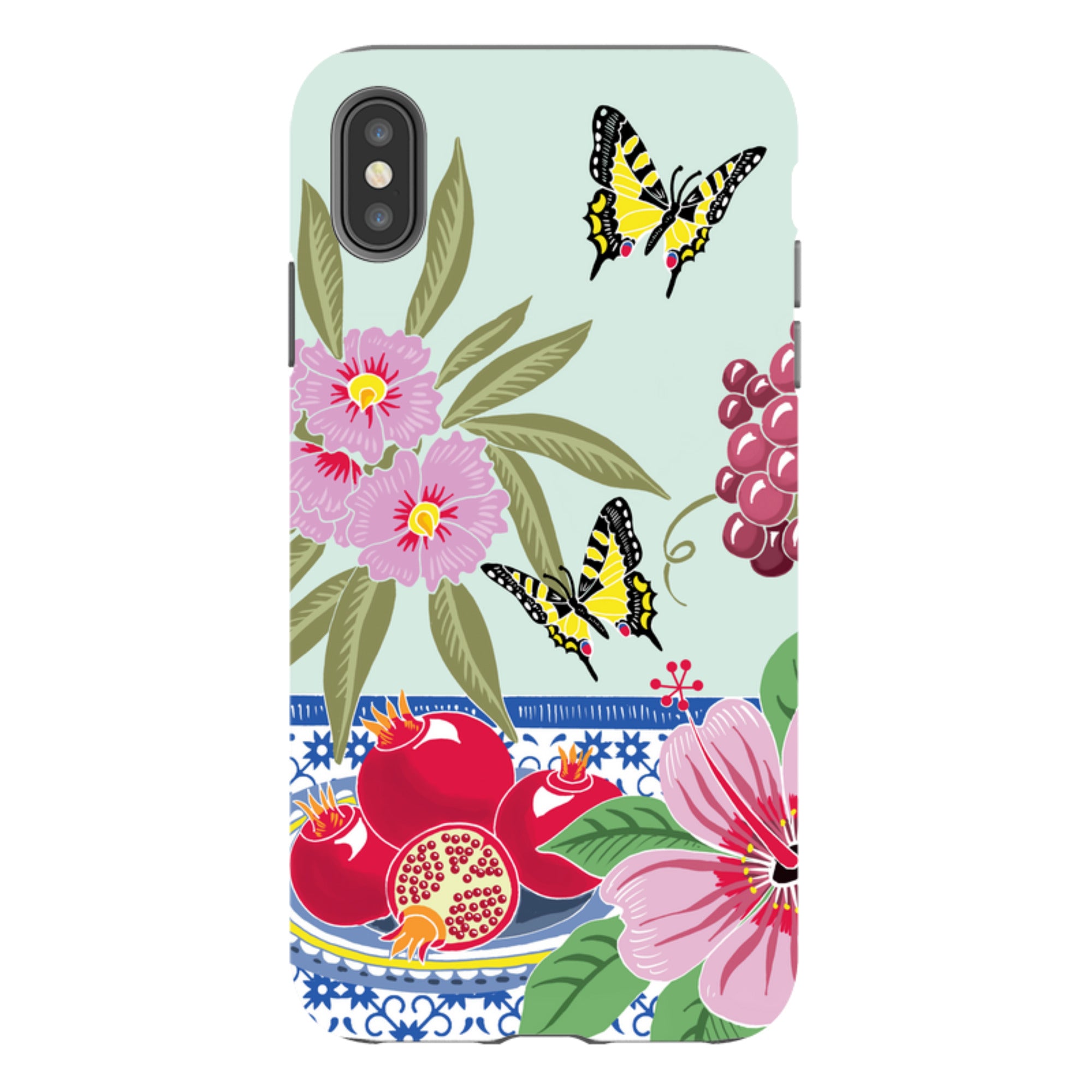 iPhone Tough Case - Pomegranates By Kate Heiss