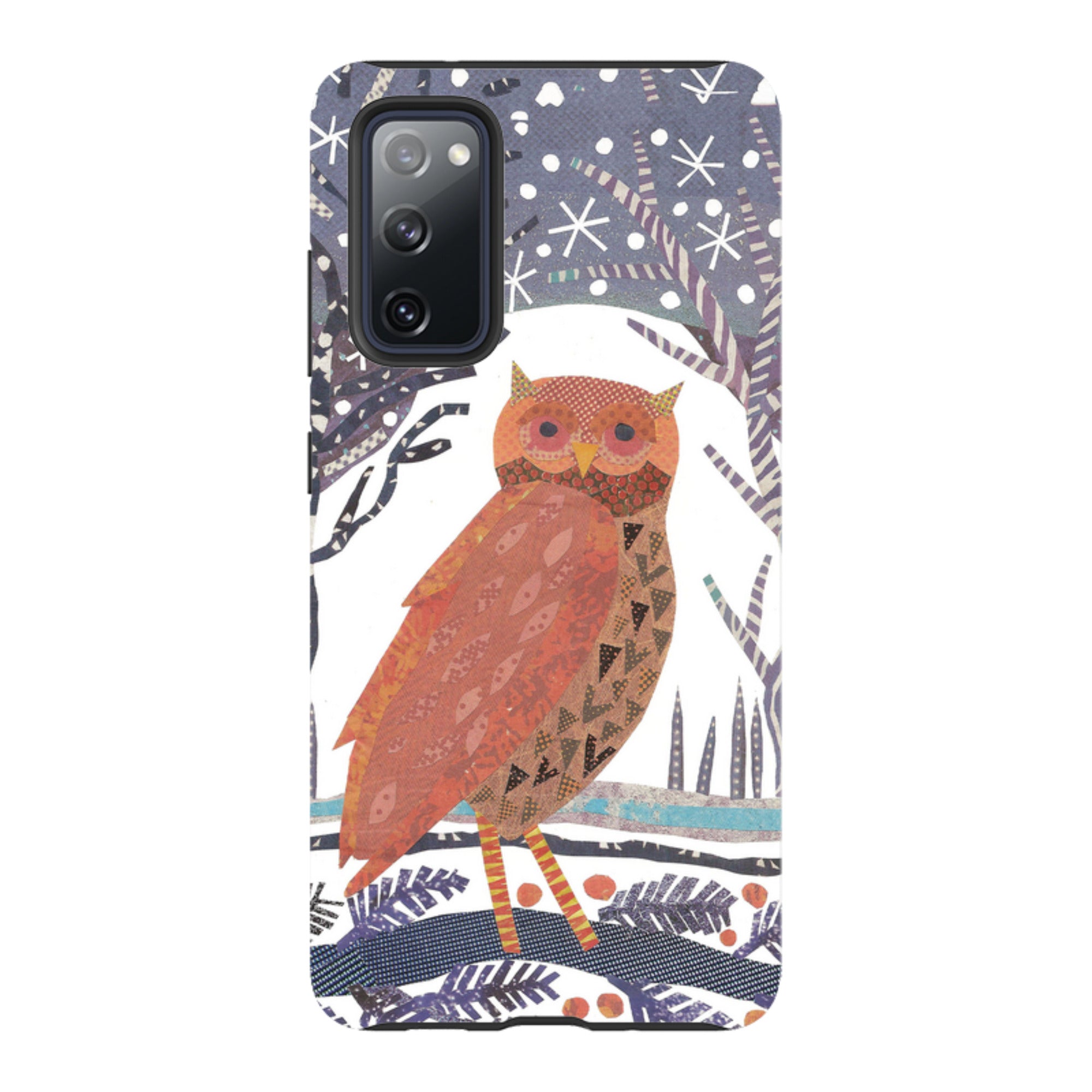 Samsung Tough Case - Winter Owl By Jane Robbins