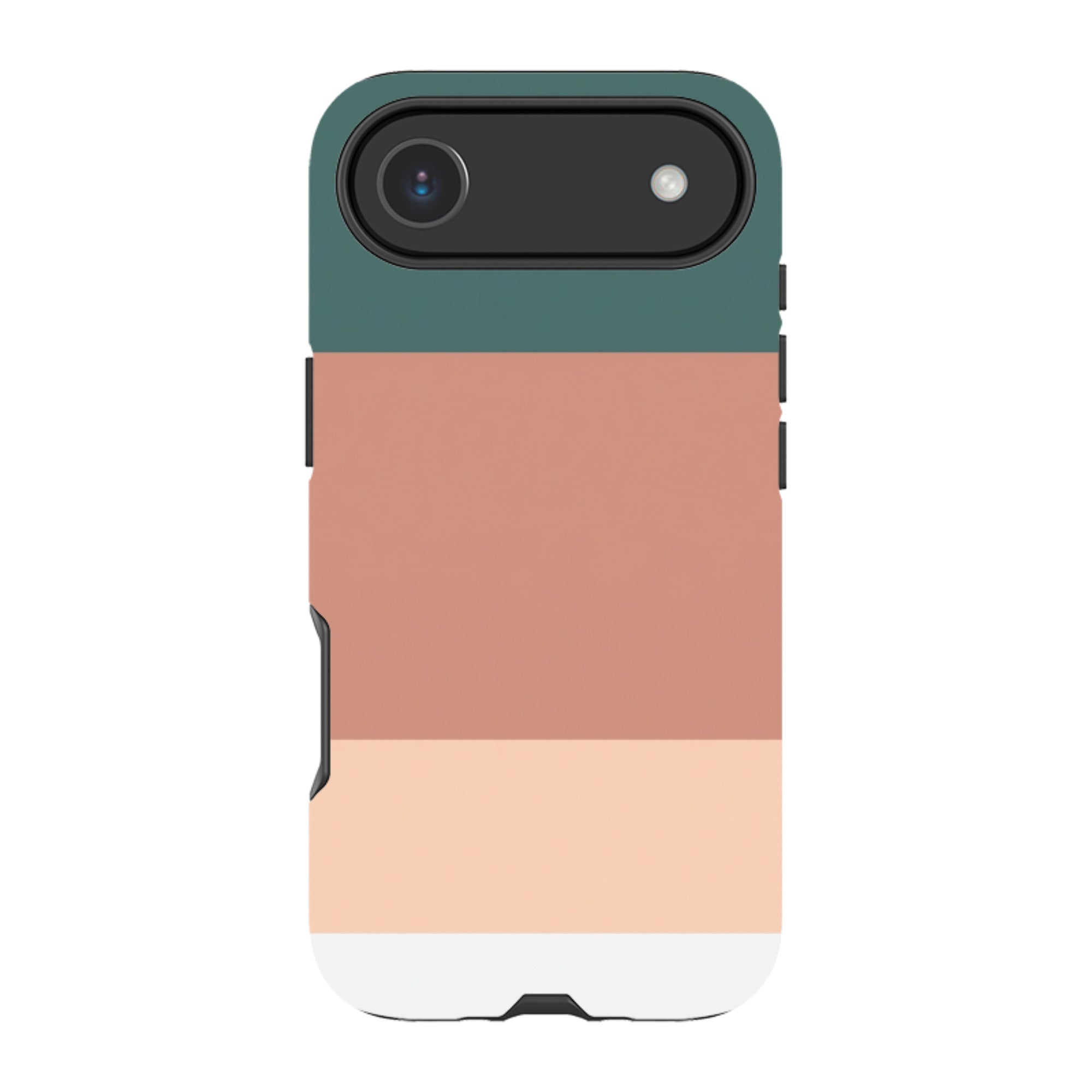 iPhone Tough Case - Muted Teal Gradient