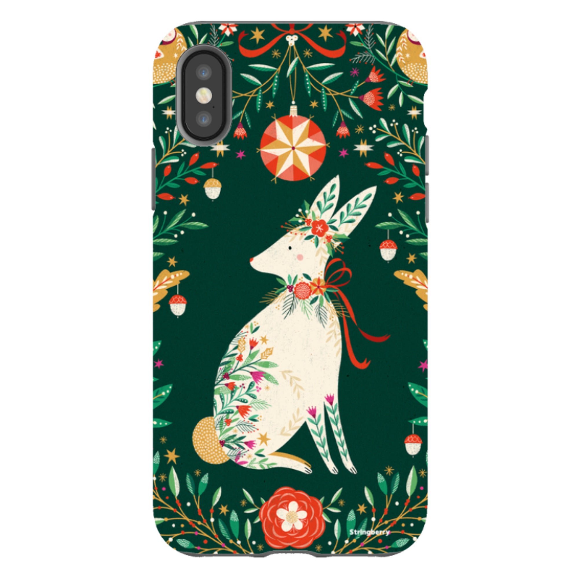 iPhone Tough Case - Hare III By Ali Brookes