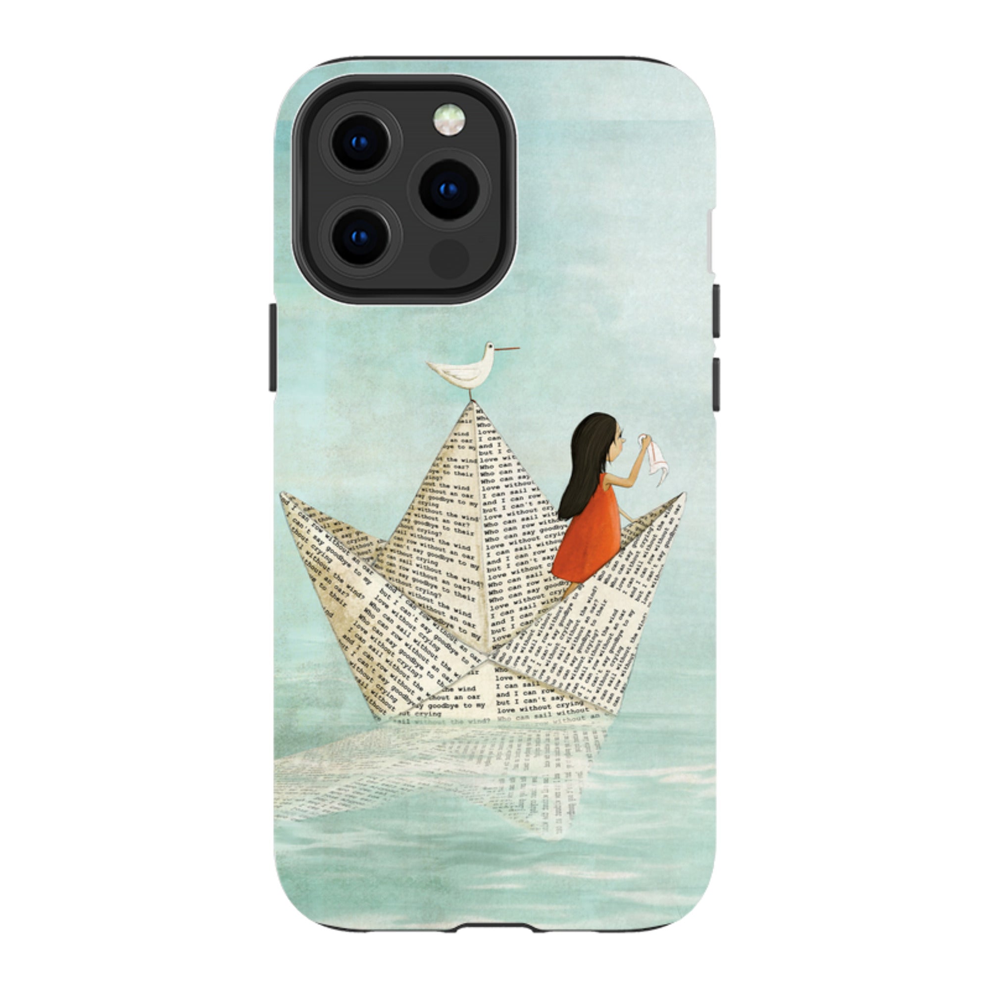 iPhone Tough Case - Sail Without A Wind By Maja Lindberg