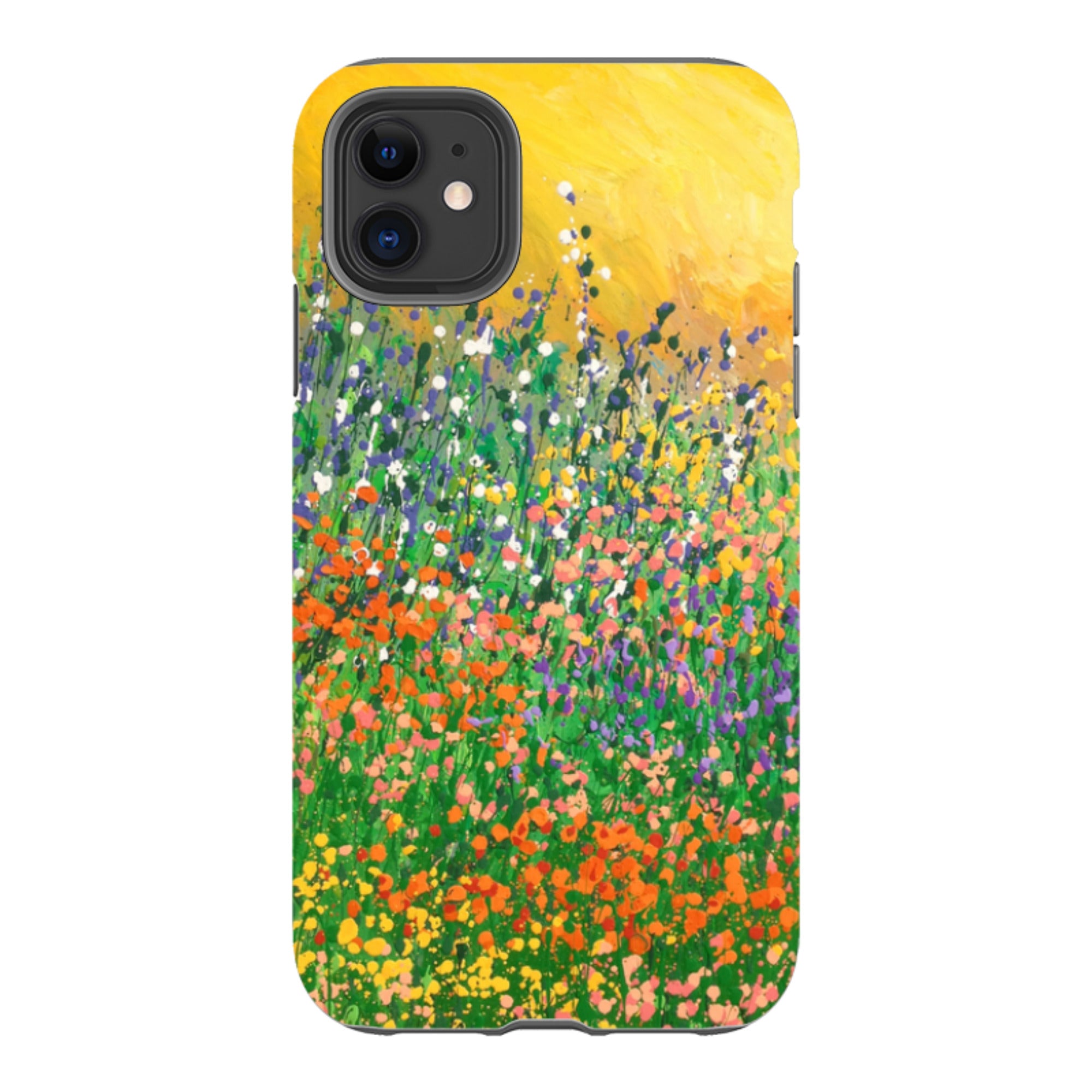 iPhone Tough Case - Sun Garden By Linda Calvert Jacobson