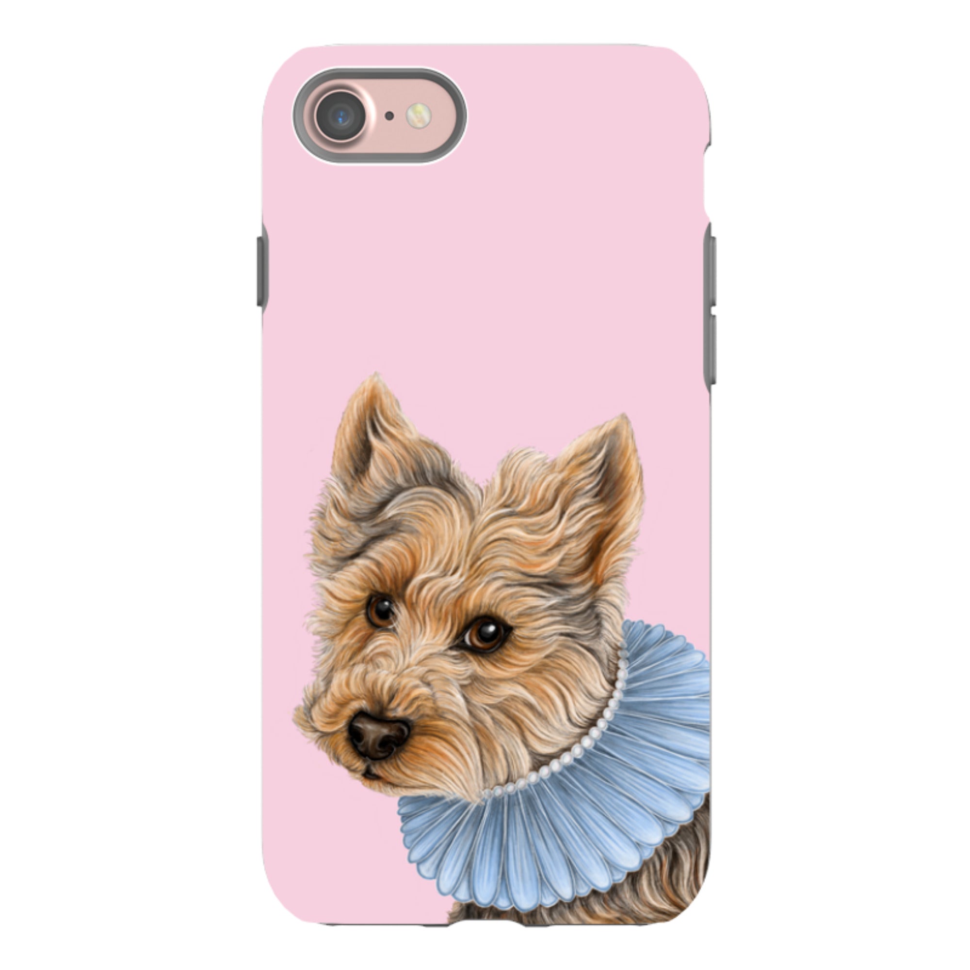 iPhone Tough Case - Yorkie 2 By Catherine Rowe