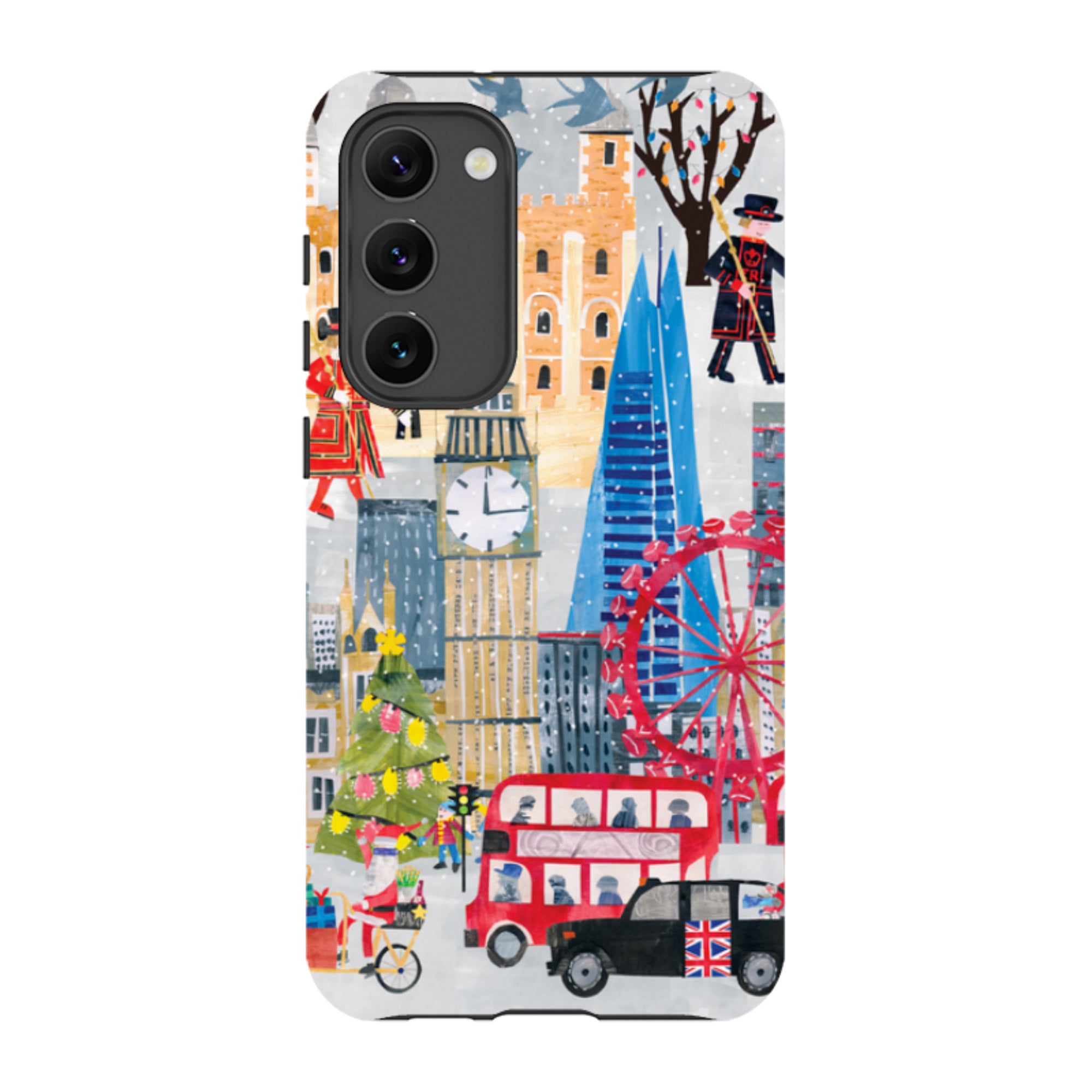 Samsung Tough Case - Christmas In London By Tracey English
