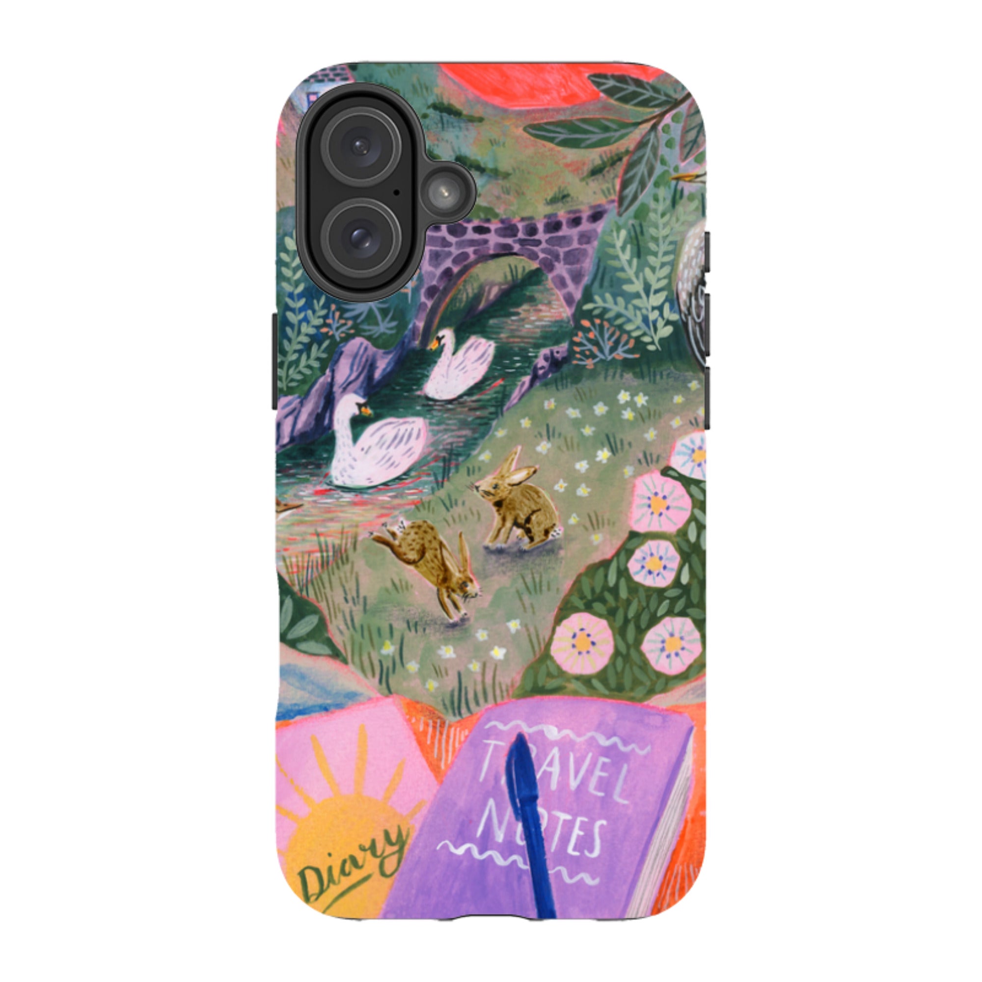 iPhone Tough Case - Wanderlust Camping Trip By Lee Foster Wilson