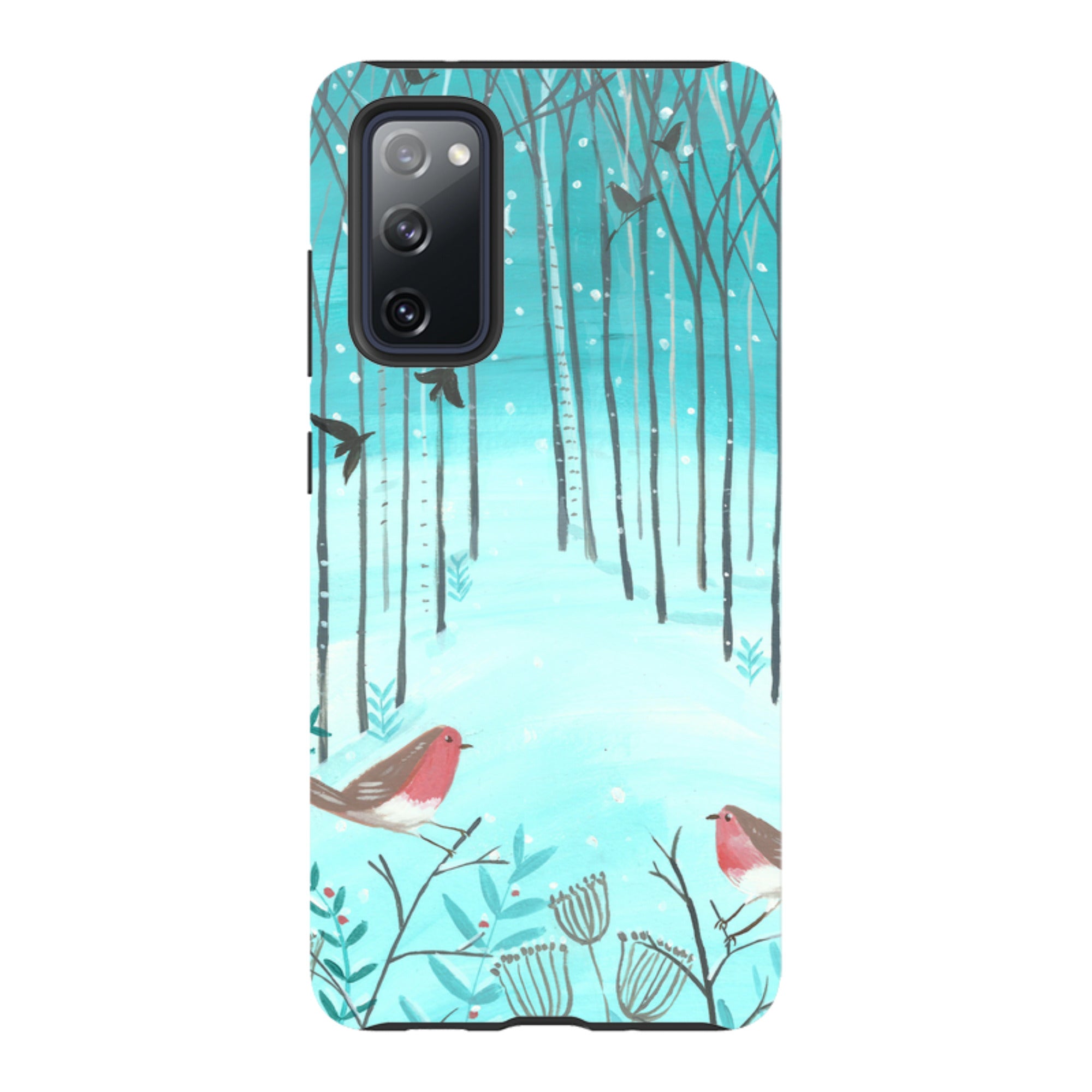 Samsung Tough Case - Winter Forest By Mary Stubberfield