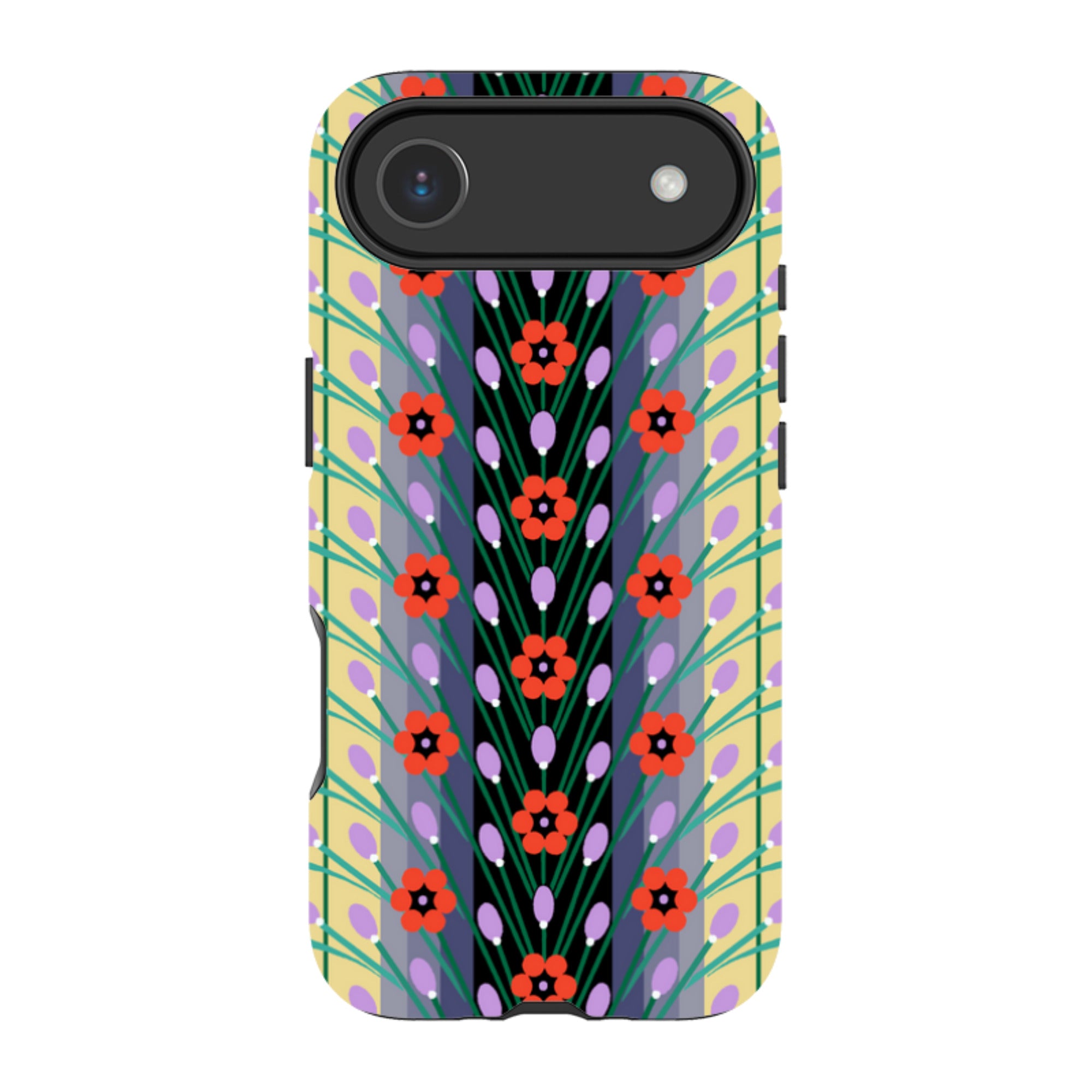 iPhone MagSafe Tough Case - Lavender Yellow By Cressida Bell