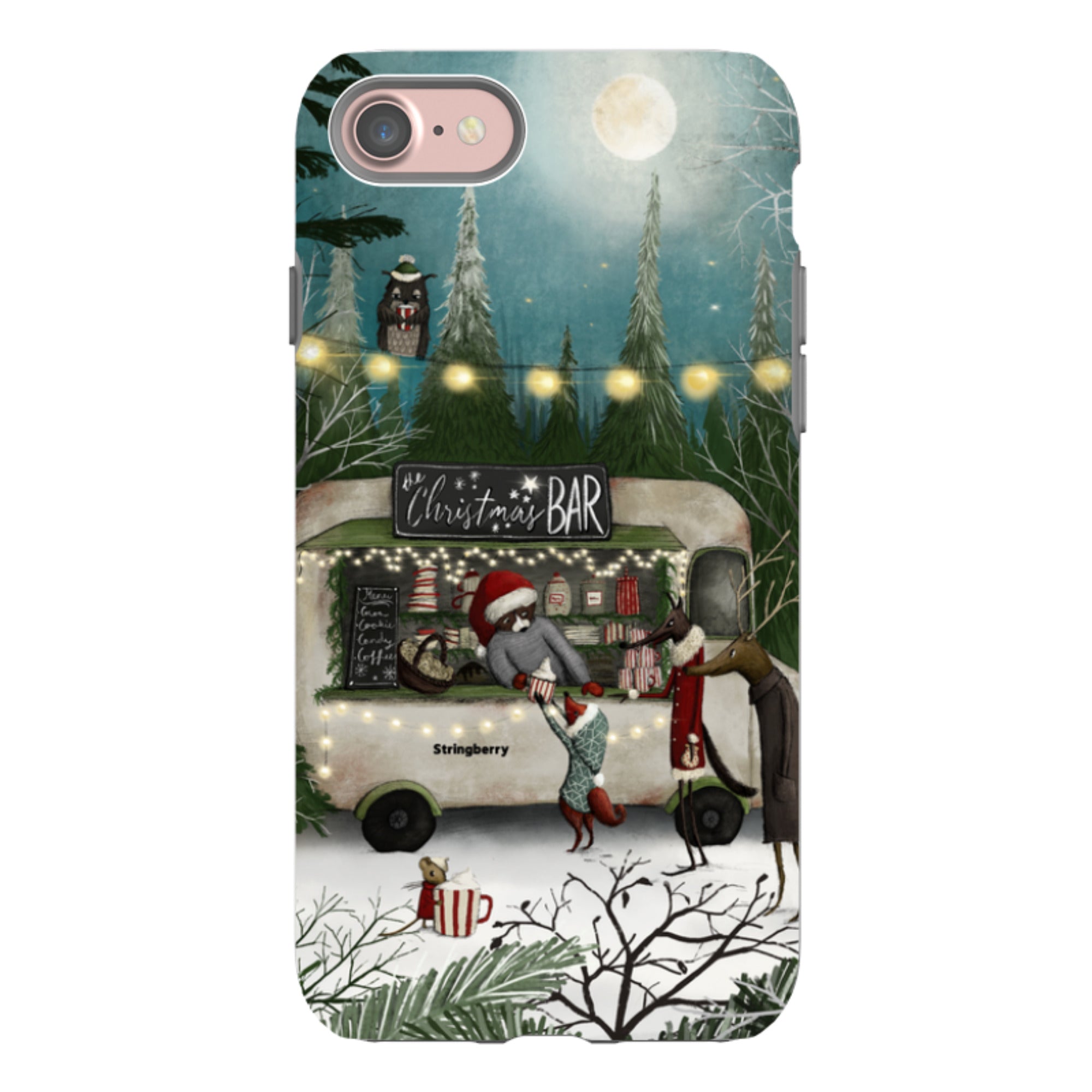 iPhone Tough Case - Christmas Bar By Maja Lindberg