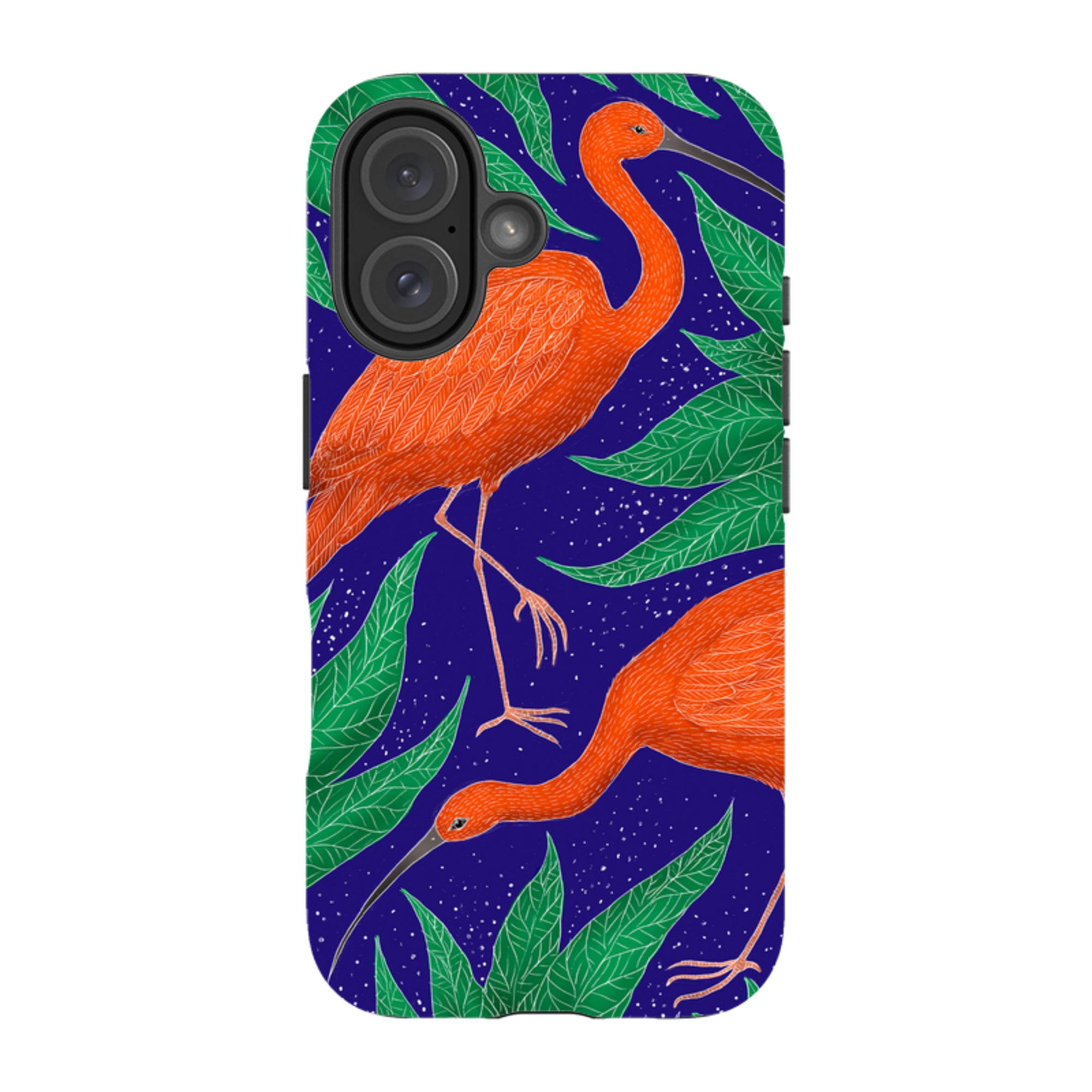 iPhone MagSafe Tough Case -  Scarlet Ibis By Catherine Rowe