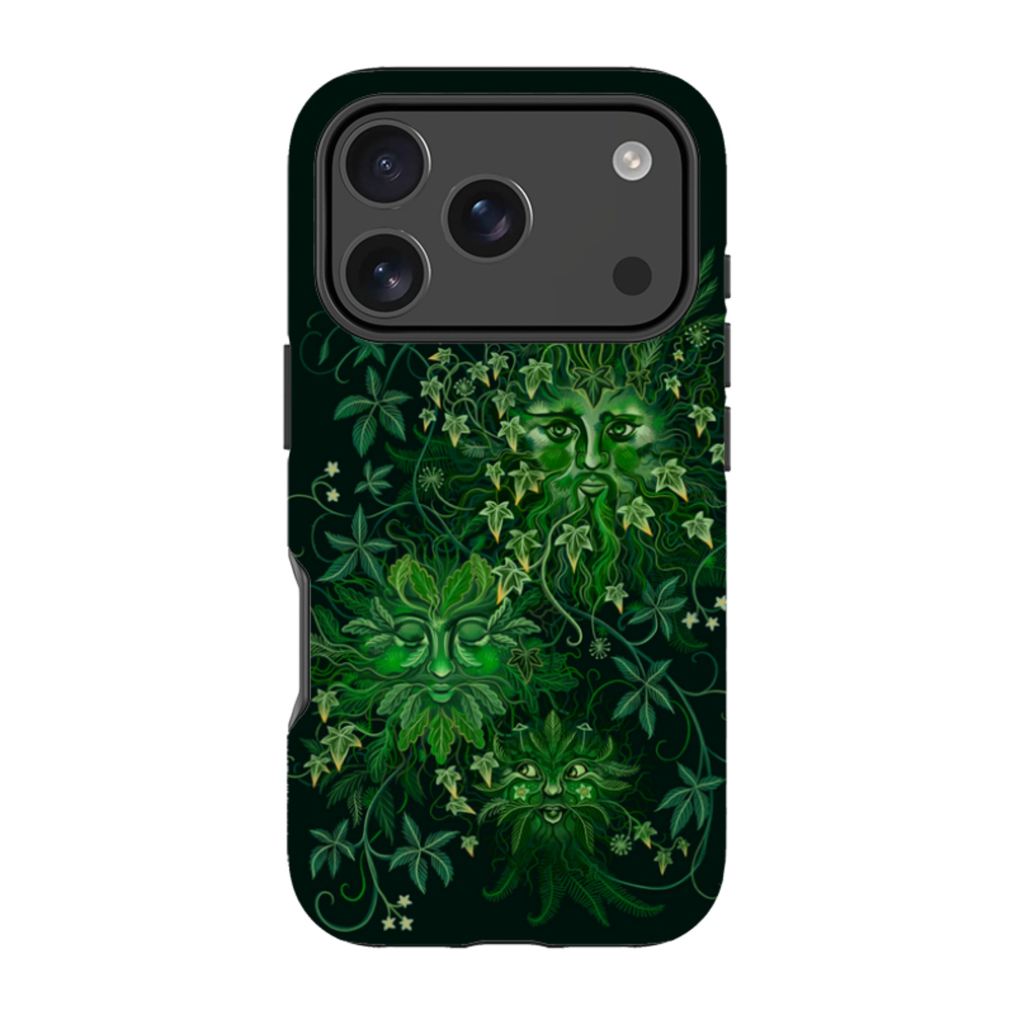 iPhone MagSafe Tough Case - Green Man By Anna Stead