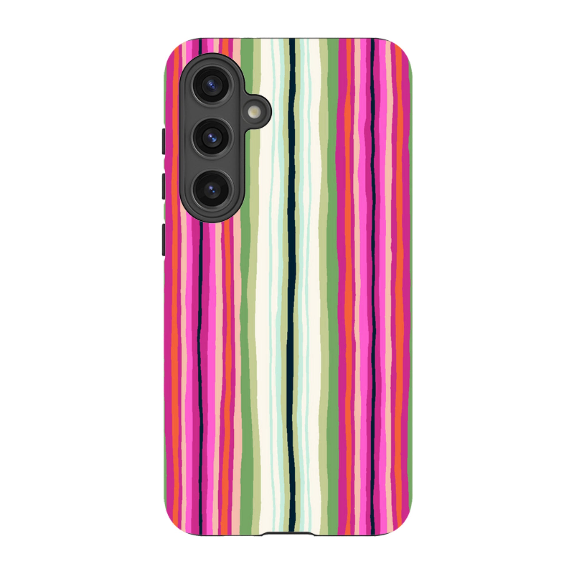 Samsung Tough Case - Atelier Stripe Windflower By Sarah Campbell