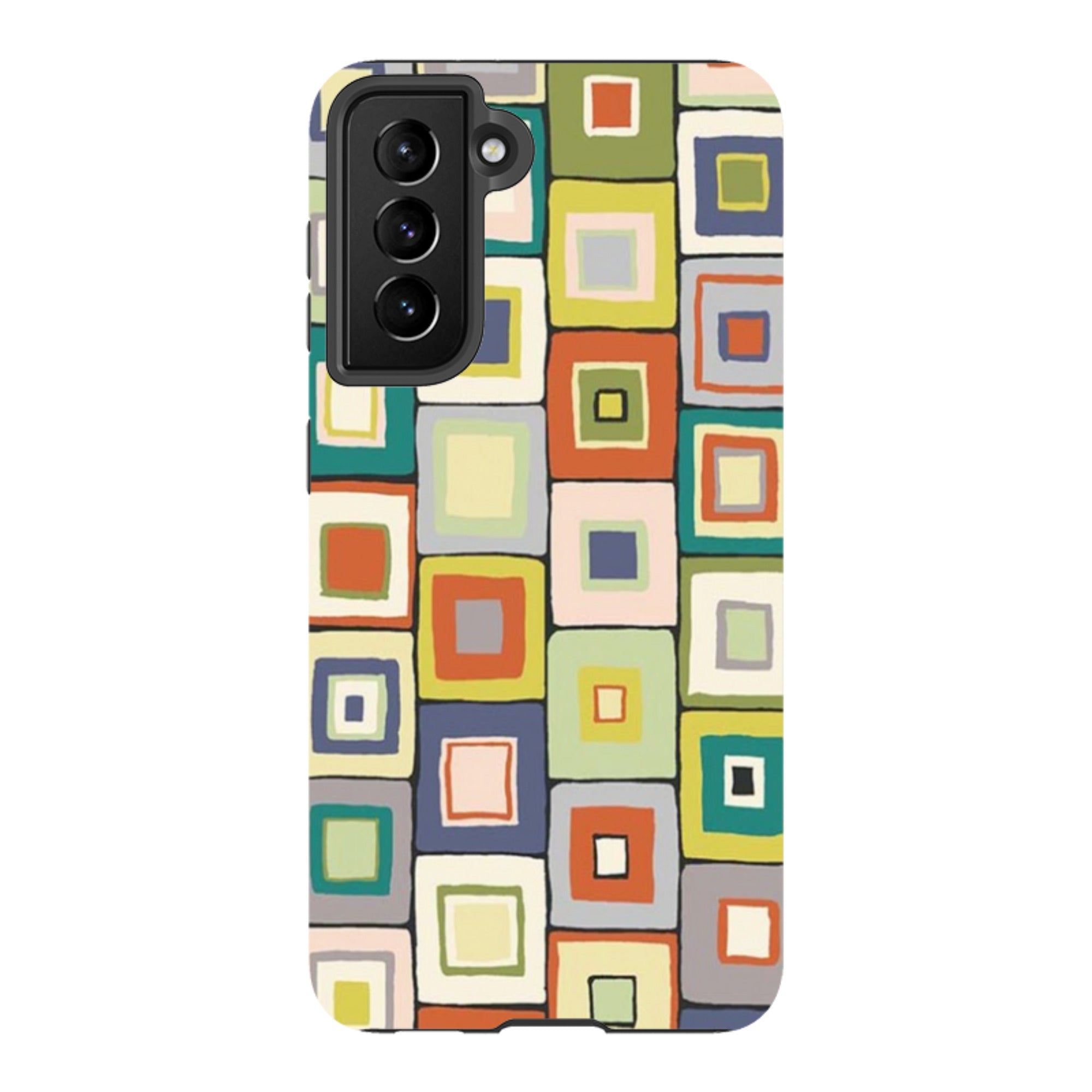 Samsung Tough Case - Atelier Blanket Squares Urbane By Sarah Campbell