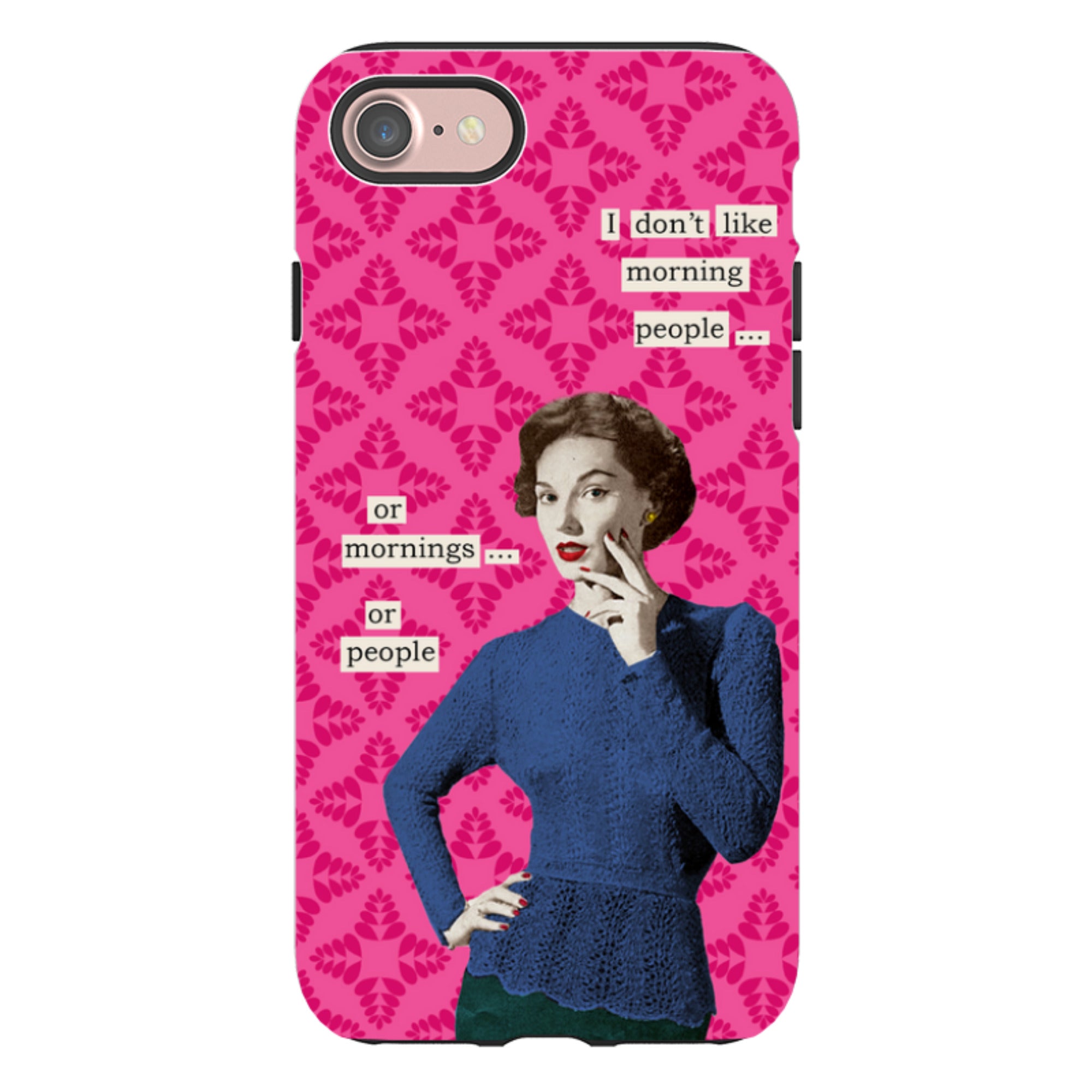 iPhone Tough Case - Morning Person By Clare Jordan