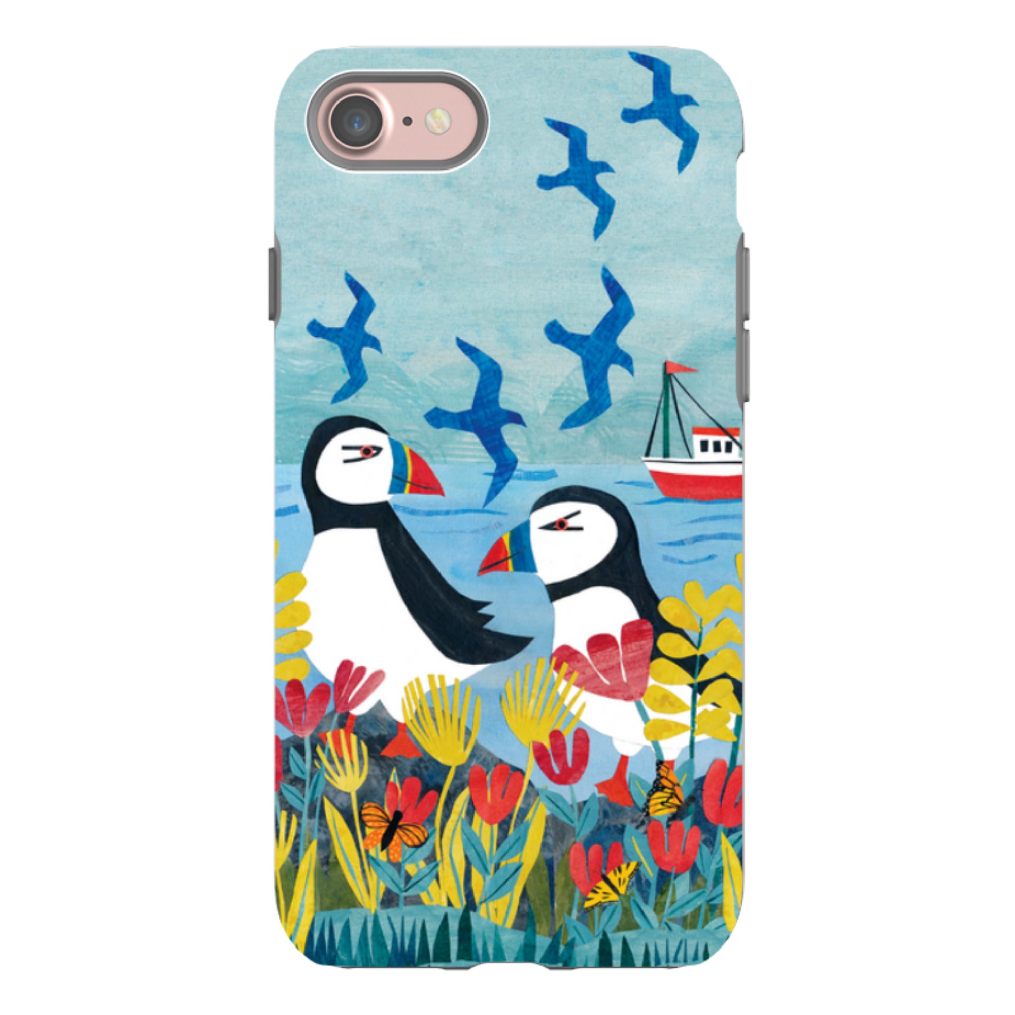 iPhone Case - Puffins By Tracey English