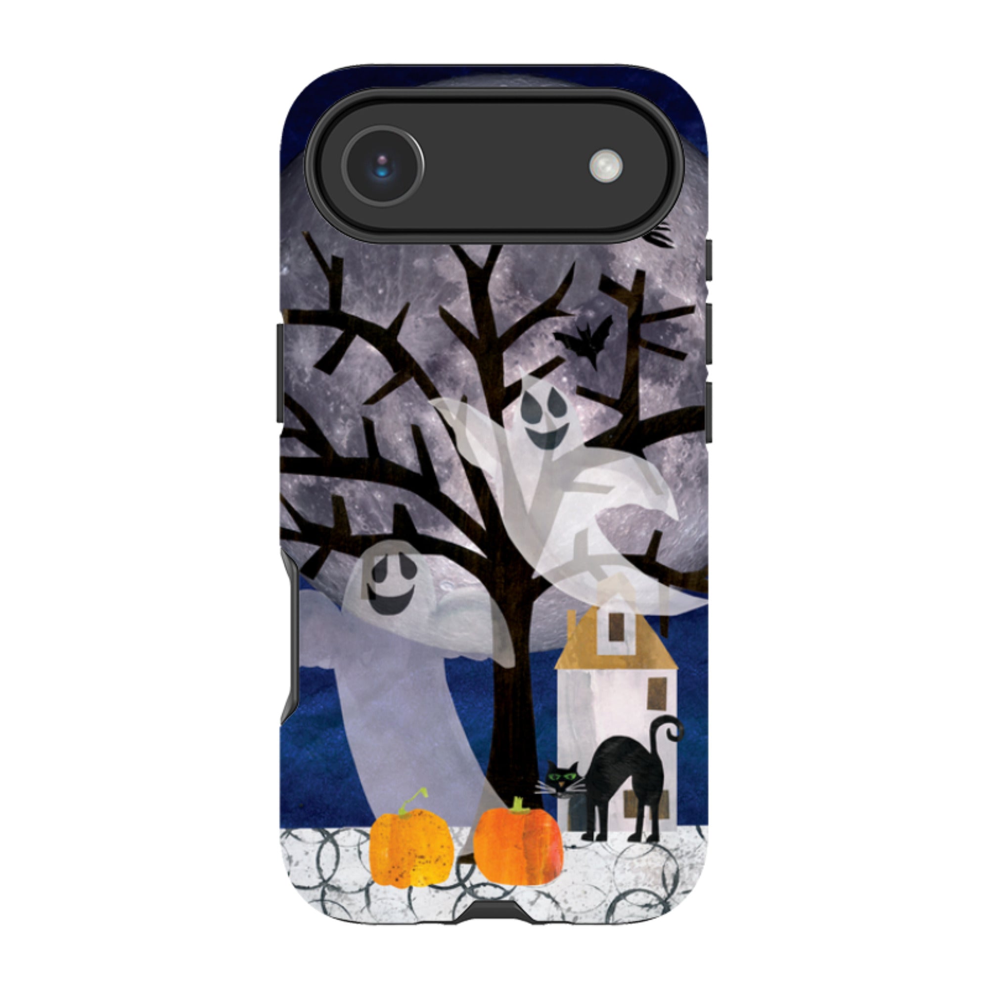 iPhone Tough Case - Halloween Moon By Tracey English