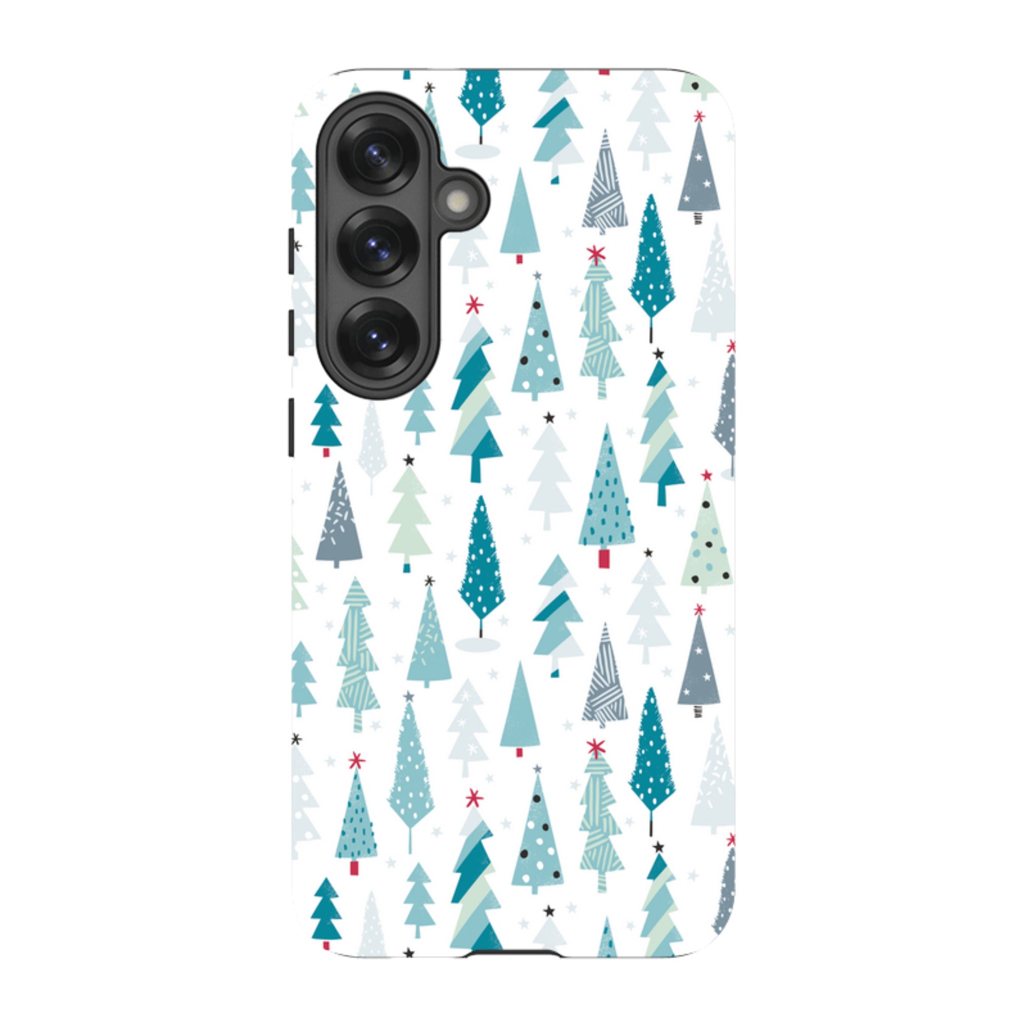 Samsung Tough Case - Little Xmas Trees By Ali Brookes