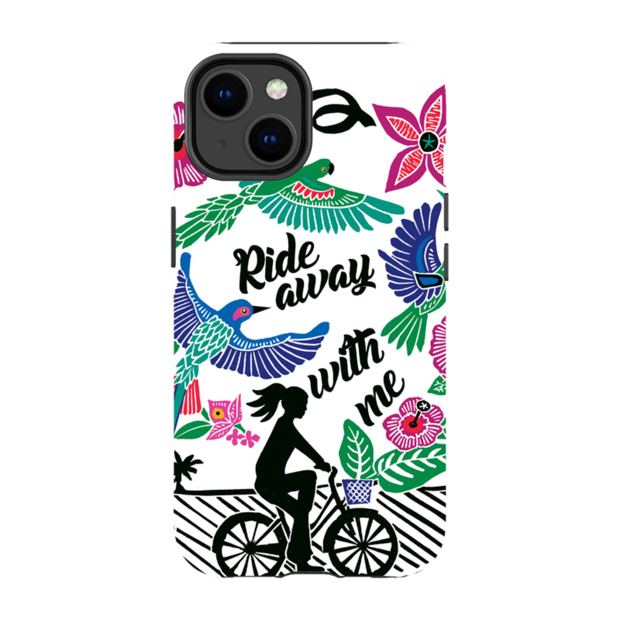 iPhone Tough Case - Ride With Me By Kate Heiss
