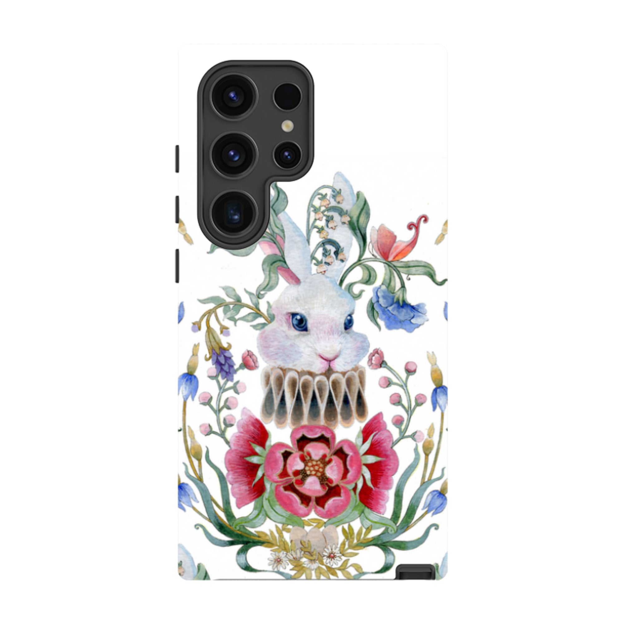 Samsung Tough Case - White Rabbit By Maria Matos