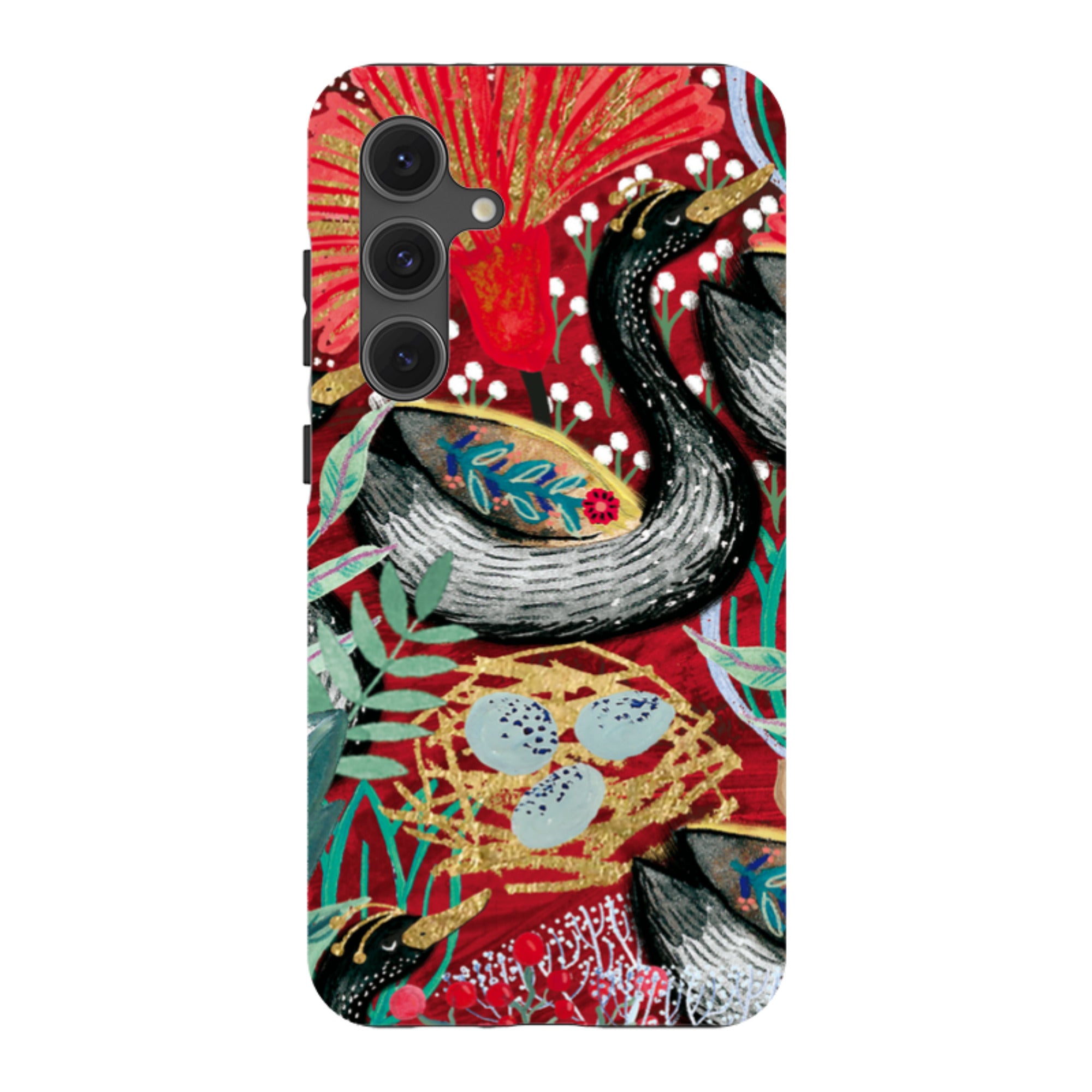 Samsung Tough Case - Eight Geese A Laying By Emma Frances Grant