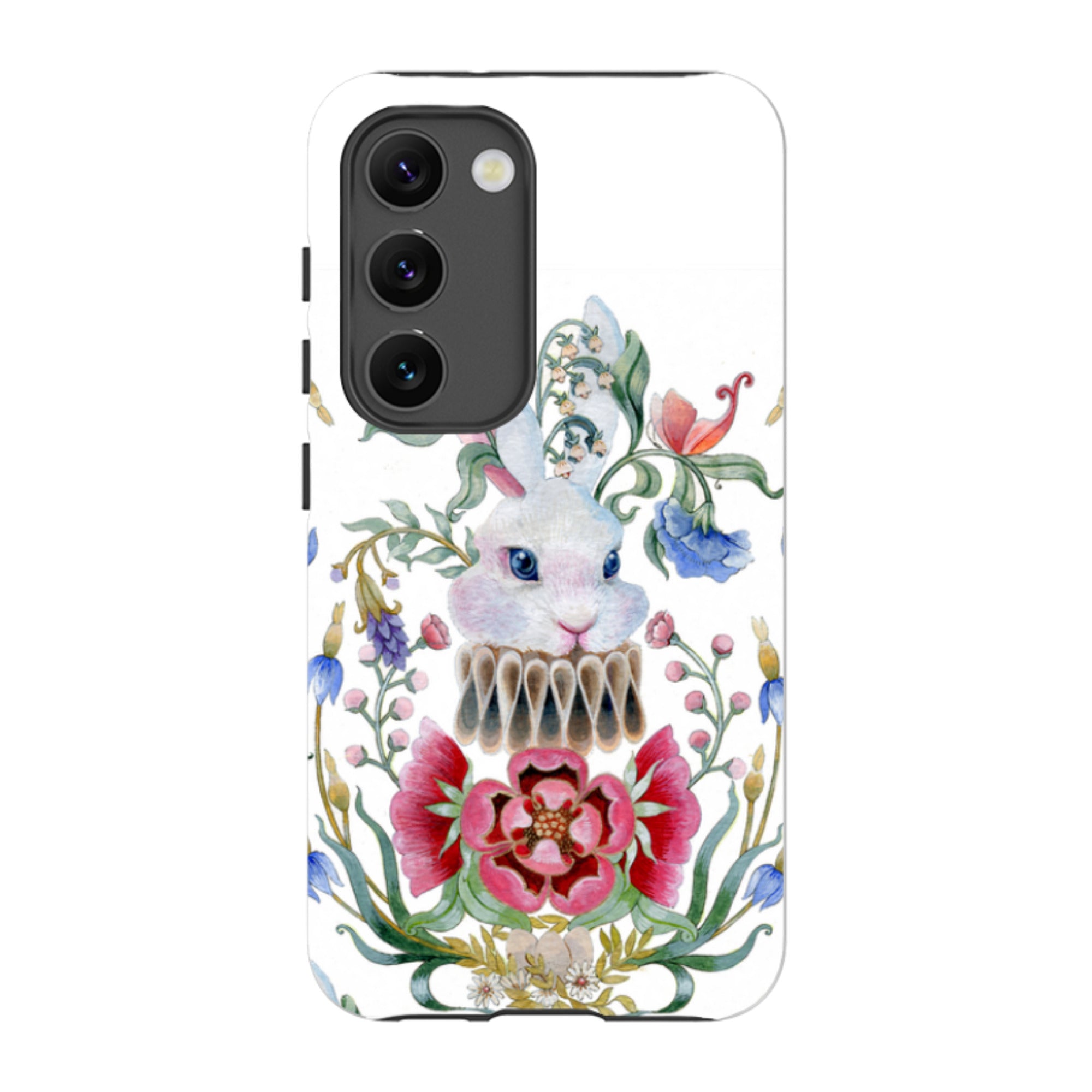 Samsung Tough Case - White Rabbit By Maria Matos