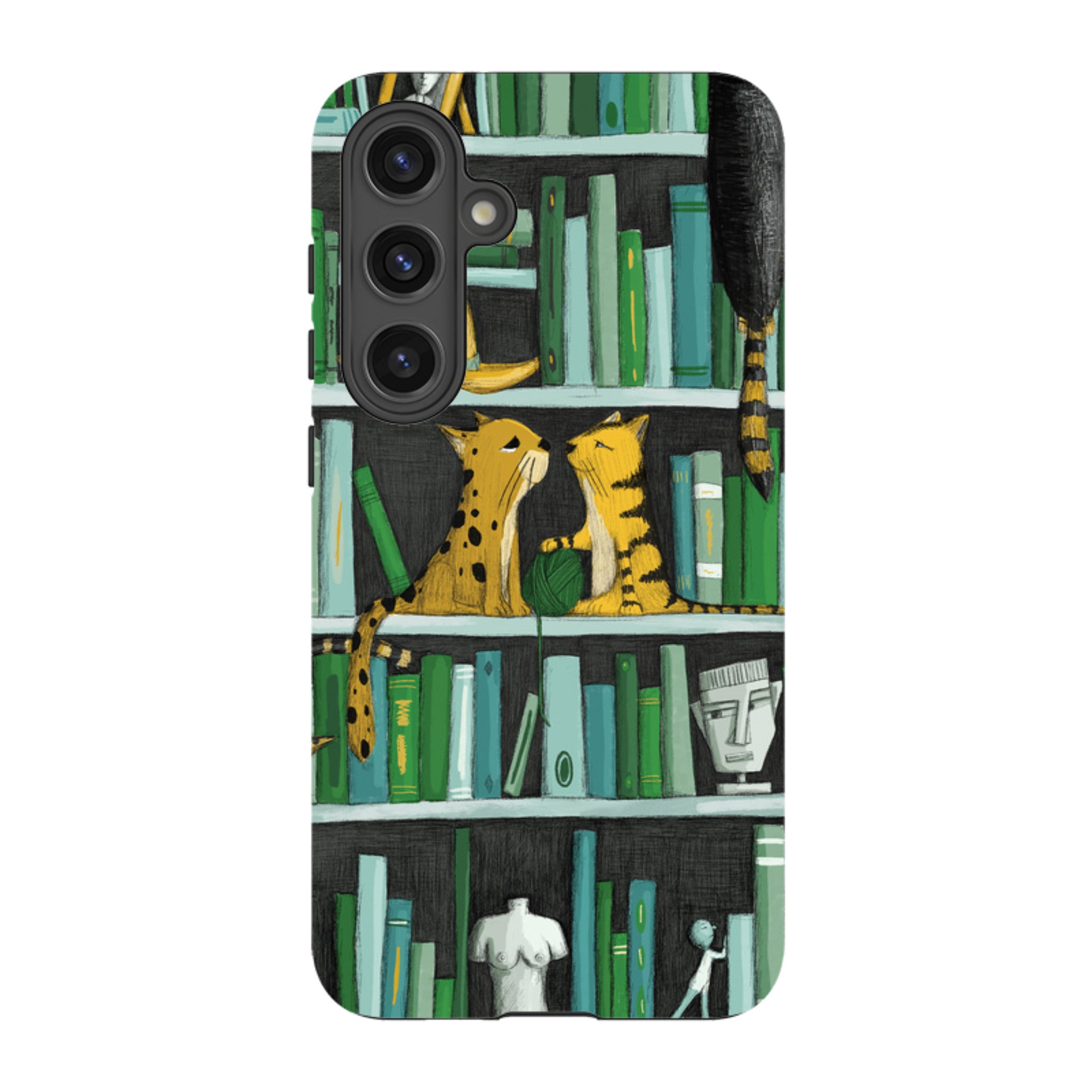 Samsung Tough Case - Library Friends By Maja Lindberg