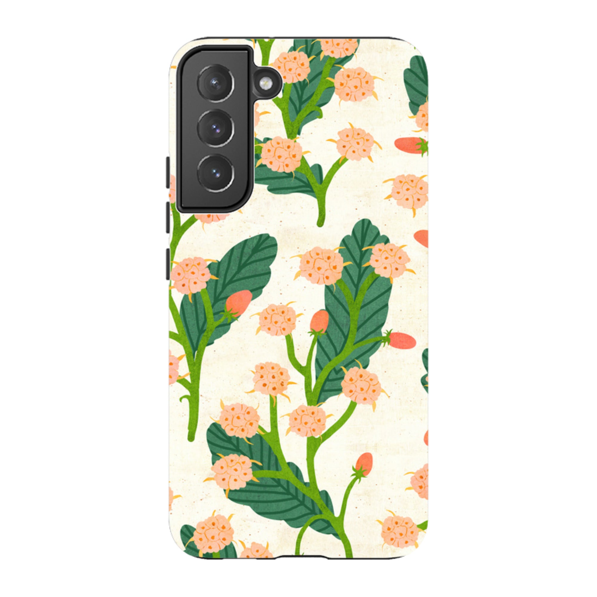 Samsung Tough Case - Summer Seeds Cream By Katherine Quinn