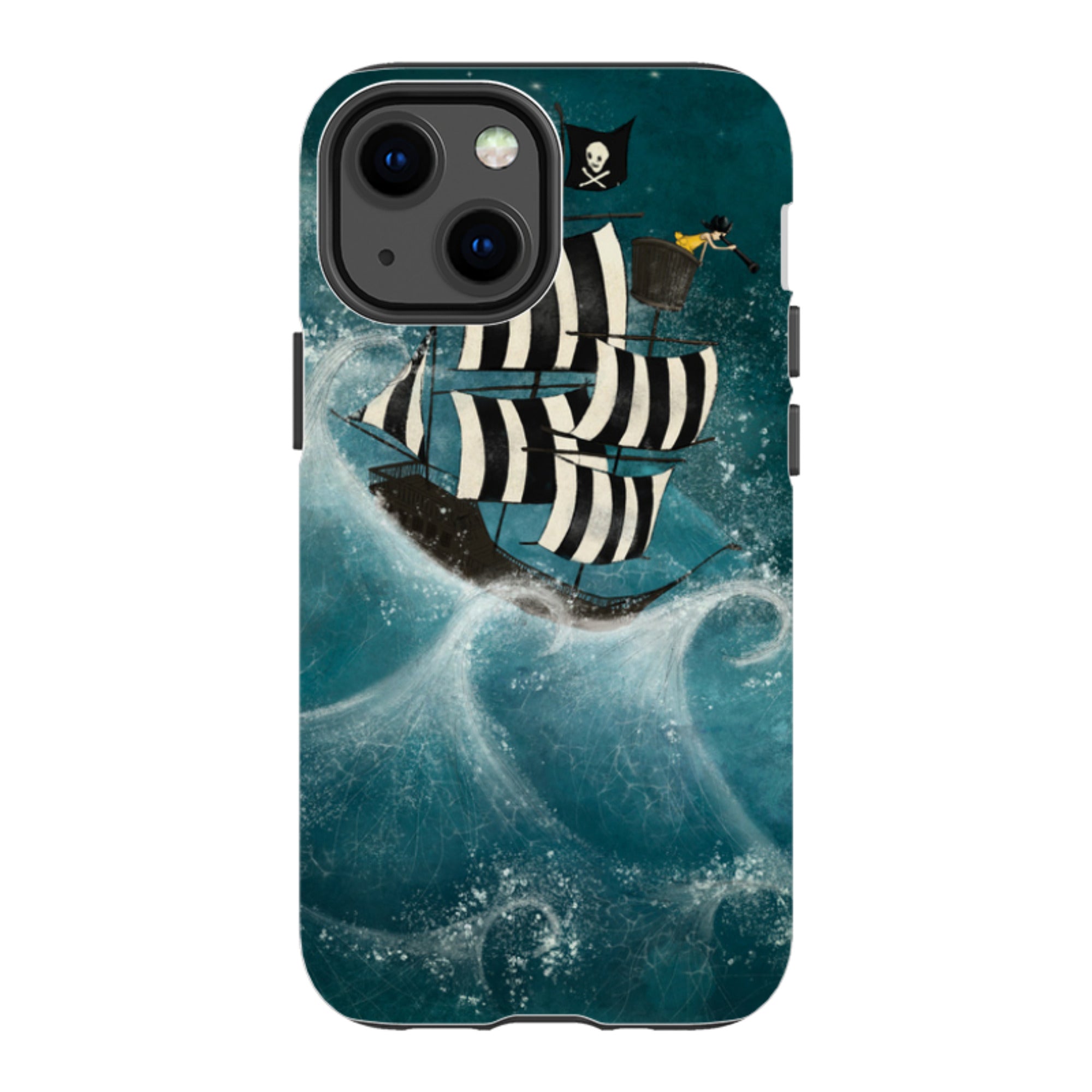 iPhone Tough Case - Face The Storm By Maja Lindberg